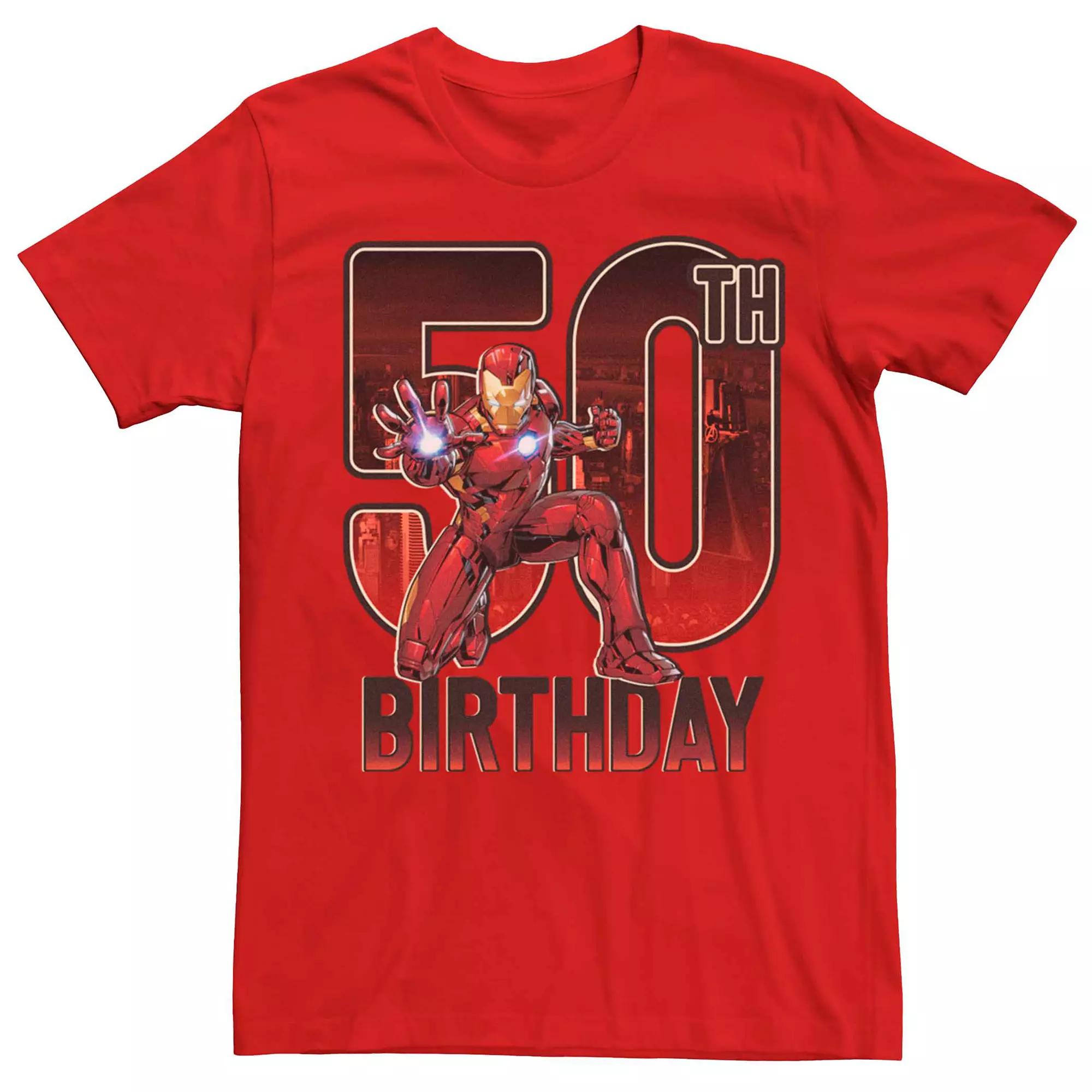 Men's Iron Man 50th Birthday Tee,  Product Image