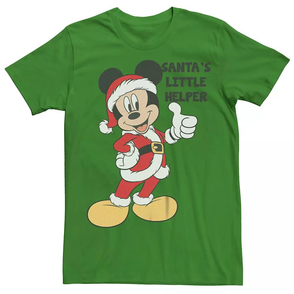 Disney's Mickey Mouse Men's Santa's Little Helper Tee,  Product Image