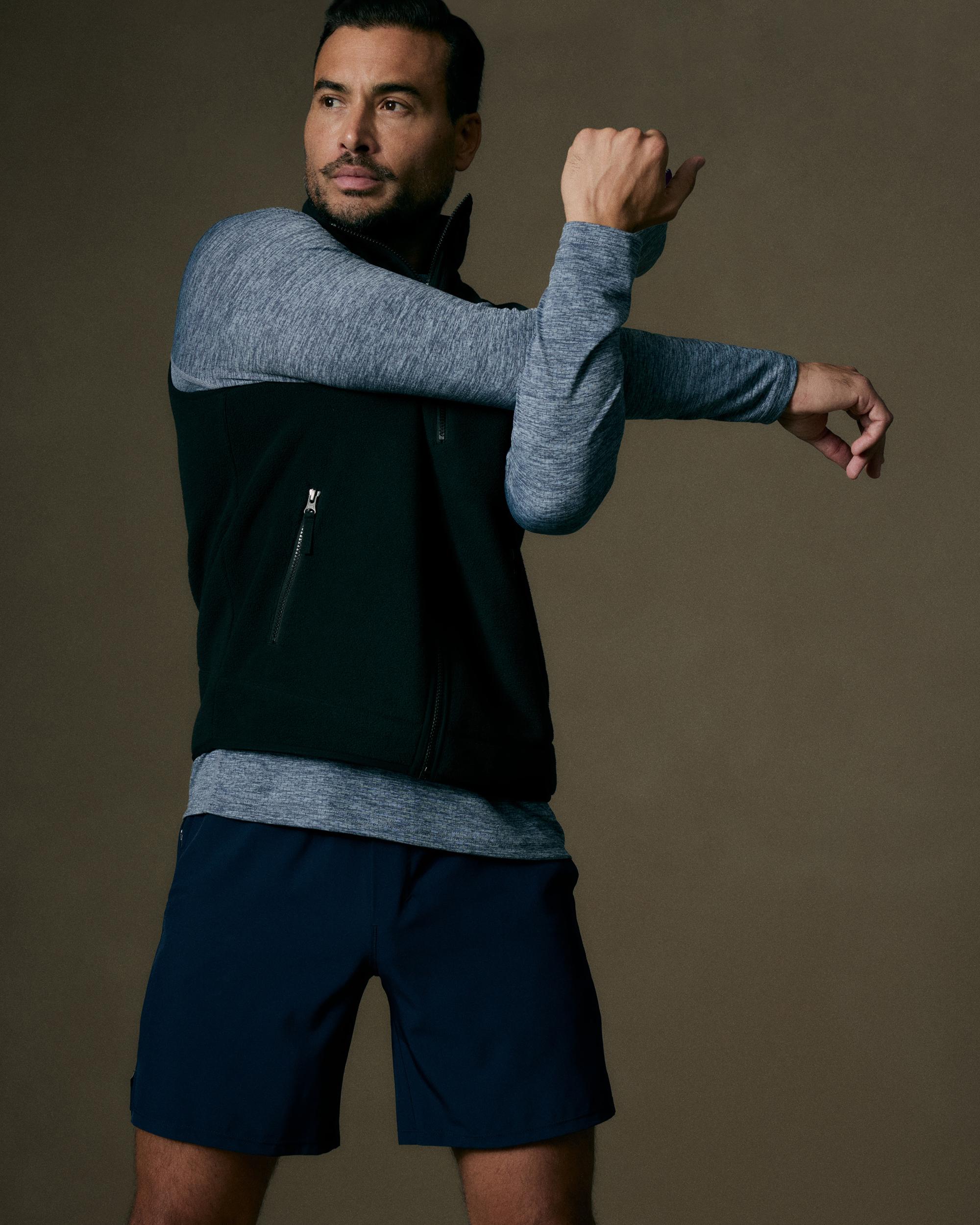 Quince | Men's Polar Fleece Full-Zip Vest Recycled Polyester Product Image