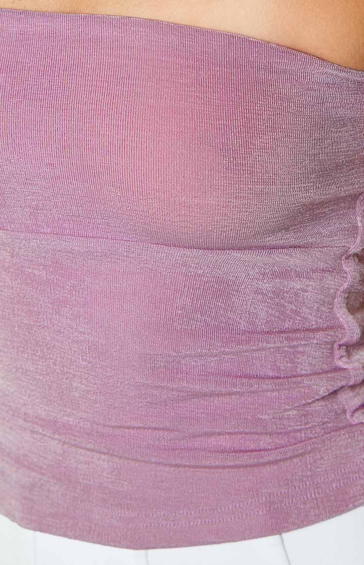 Sue Lavender Tube Top Product Image