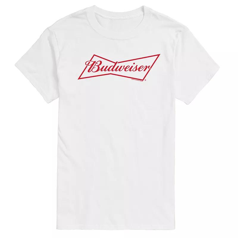 Big & Tall Budweiser Bowtie Logo Graphic Tee, Men's,  Product Image