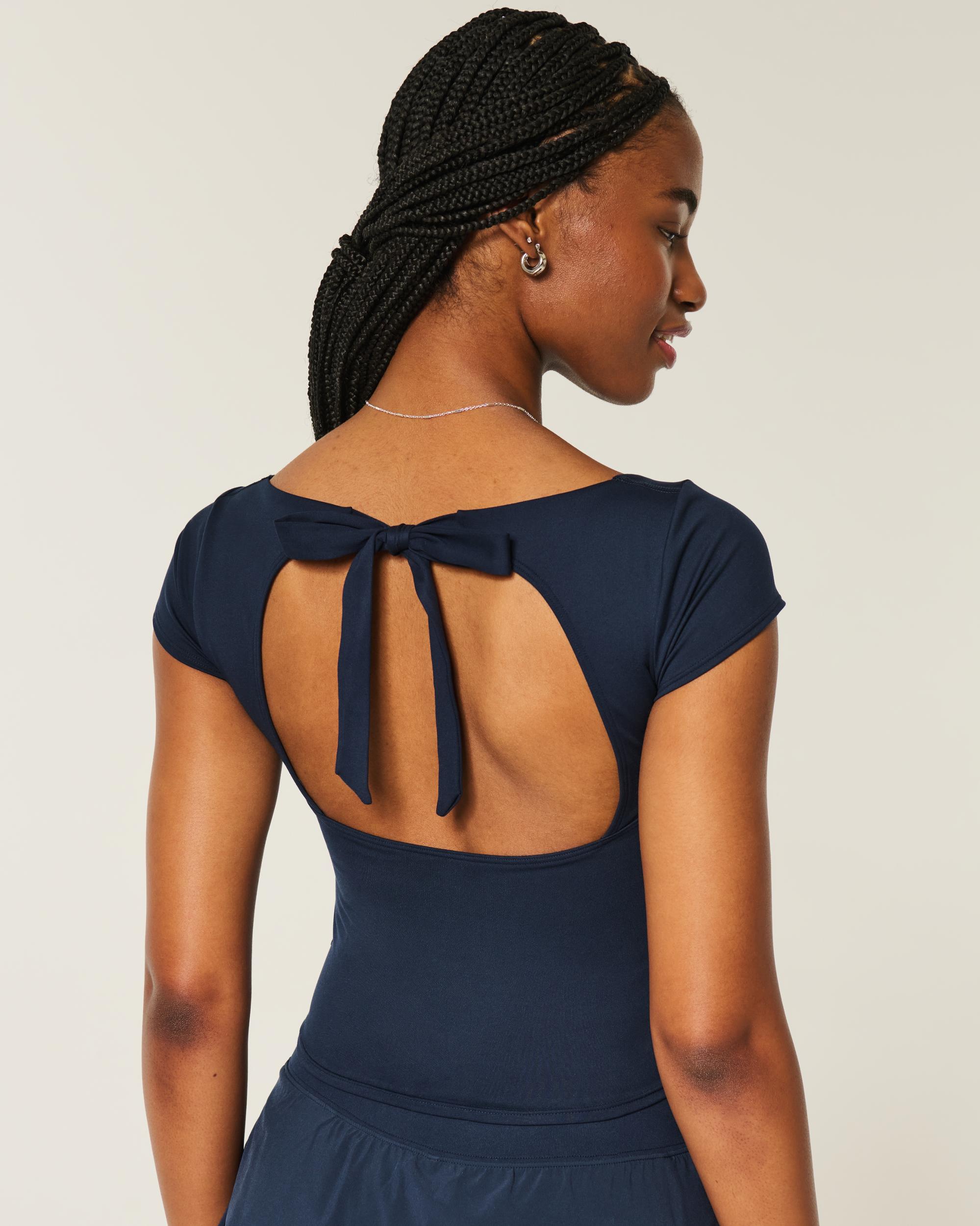 Gilly Hicks Active Tie-Back Ballet Top Product Image