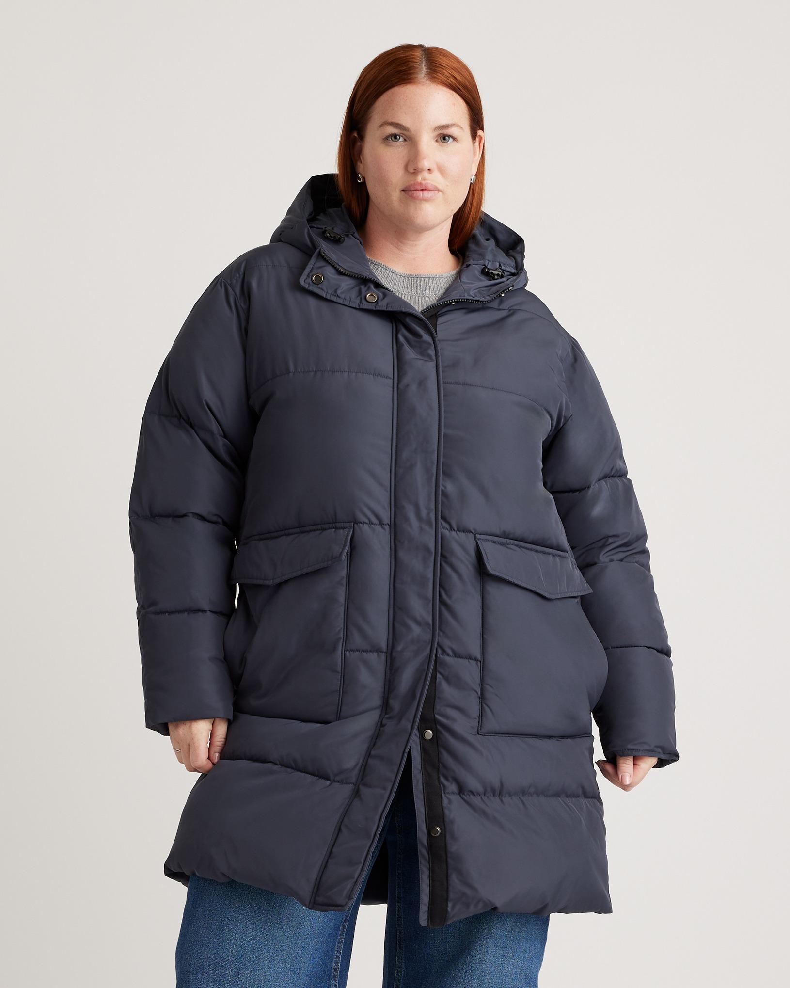Quince | Women's Featherless Long Puffer Parka Recycled Polyester Product Image