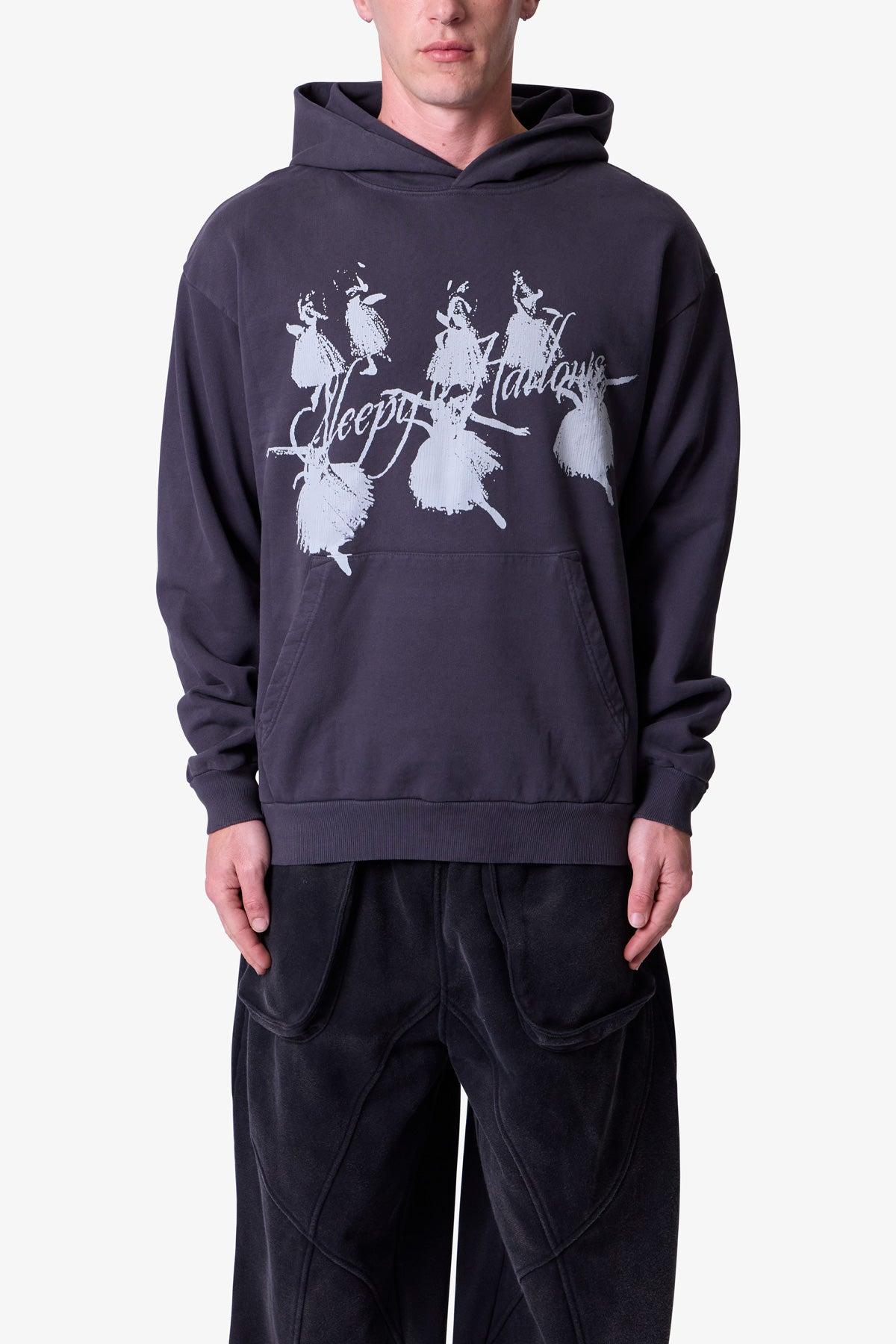 Ballet Hoodie - Washed Black Product Image