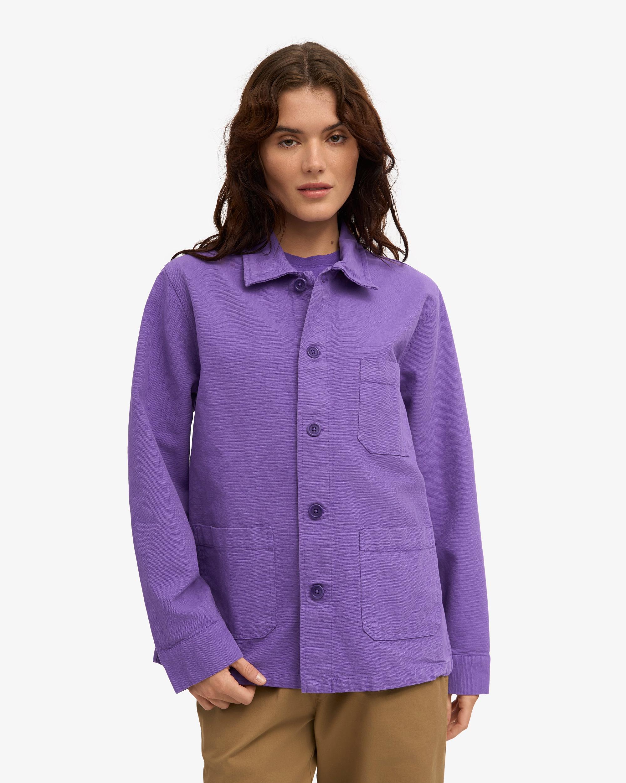 Organic Workwear Jacket - Seaside Blue Product Image