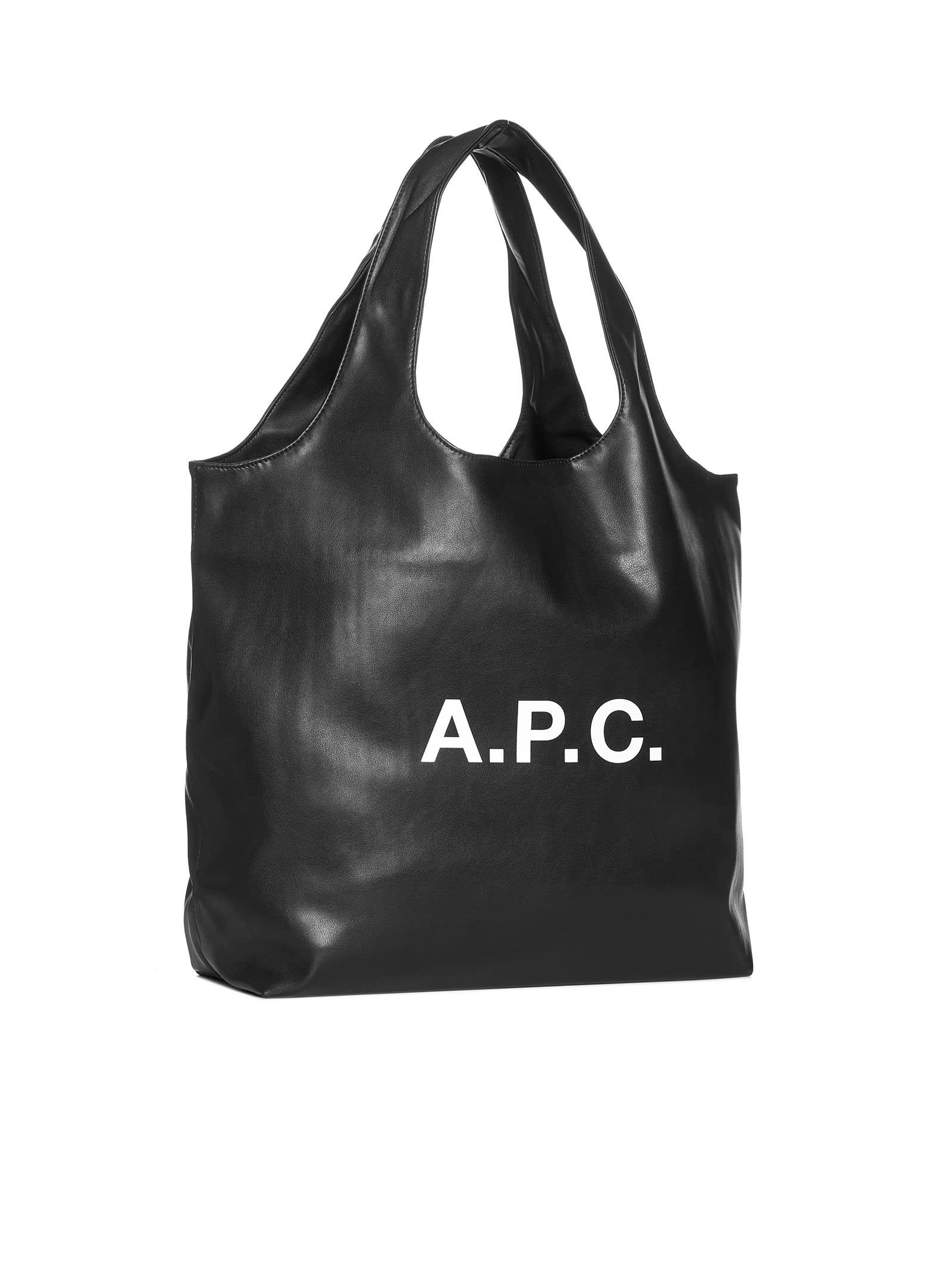 APC Small Ninon Tote Bag In Black Product Image