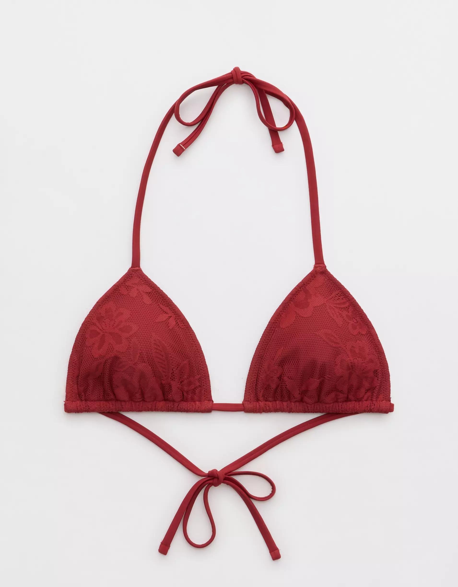 Aerie The Sun-Lover Lace Bikini Top Product Image