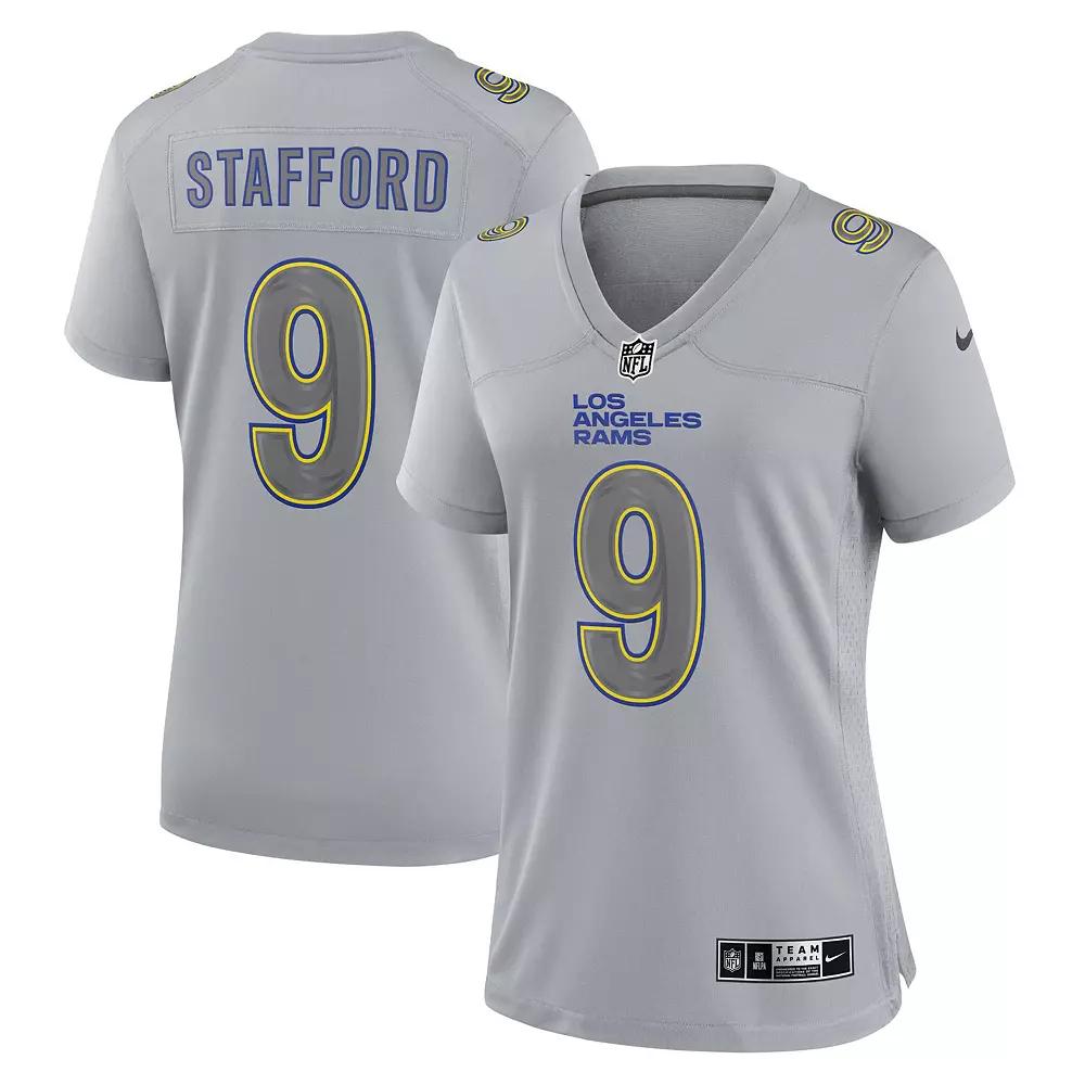 Women's Nike Matthew Stafford Gray Los Angeles Rams Atmosphere Fashion Game Jersey,  Product Image