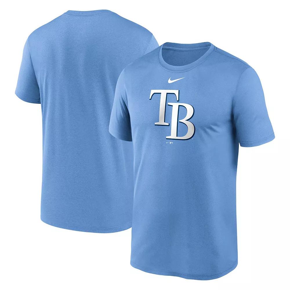 Men's Nike Light Blue Tampa Bay Rays New Legend Logo T-Shirt,  Product Image