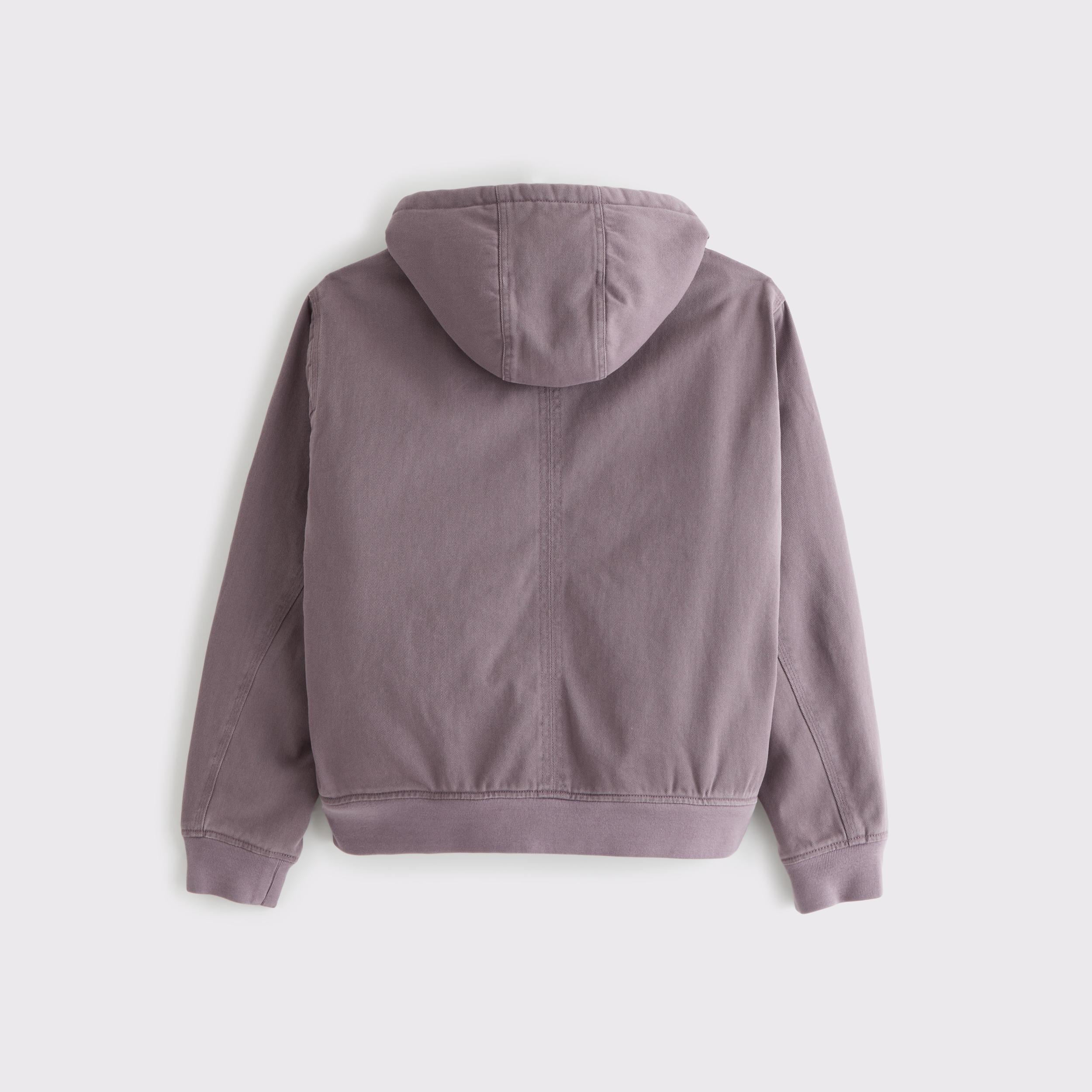 Hooded Workwear Bomber Jacket Product Image