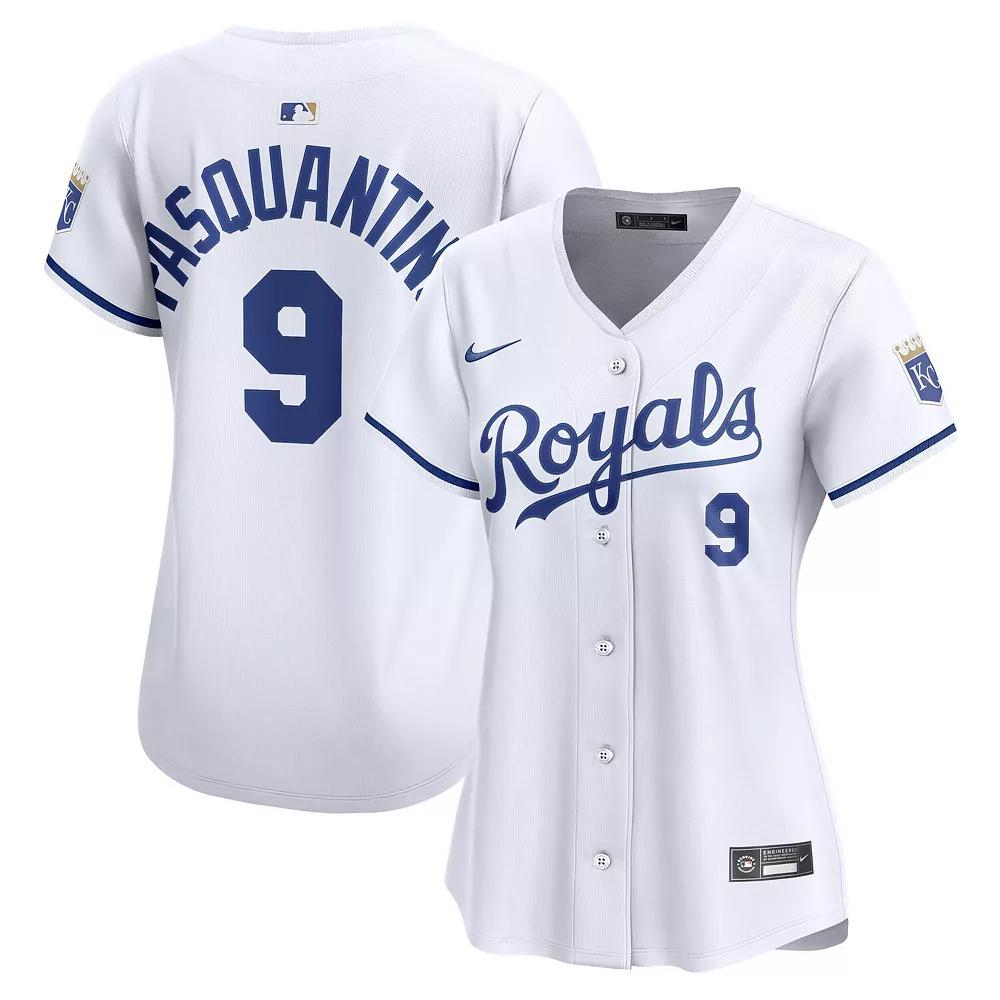Women's Nike Vinnie Pasquantino White Kansas City Royals Home Limited Jersey,  Product Image