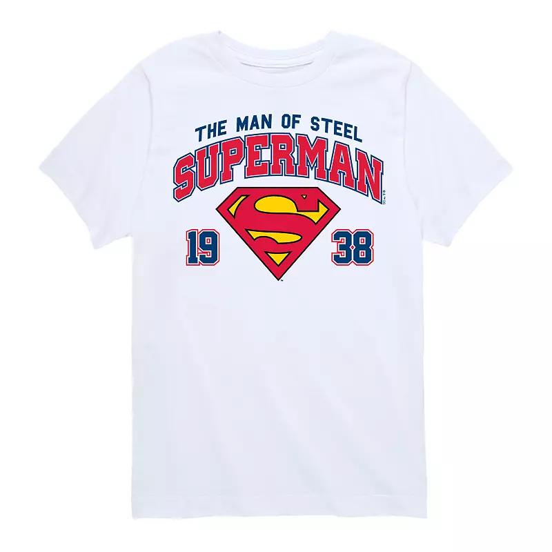Boys 8-20 DC Comics Superman The Man Of Steel Graphic Tee, Boy's,  Product Image