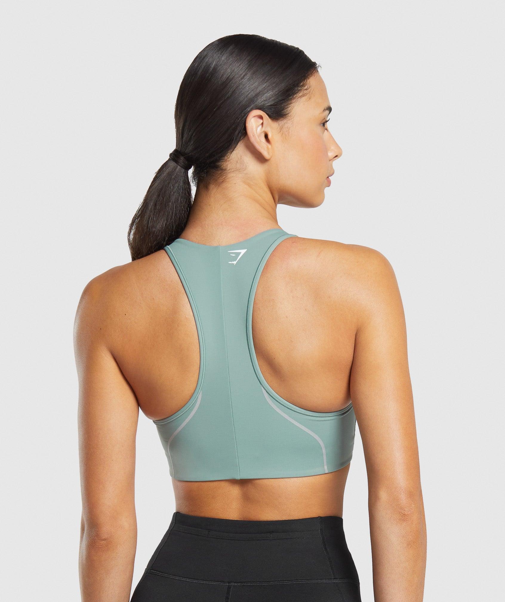 Gymshark Running Sports Bra - Celeste Blue Female Product Image