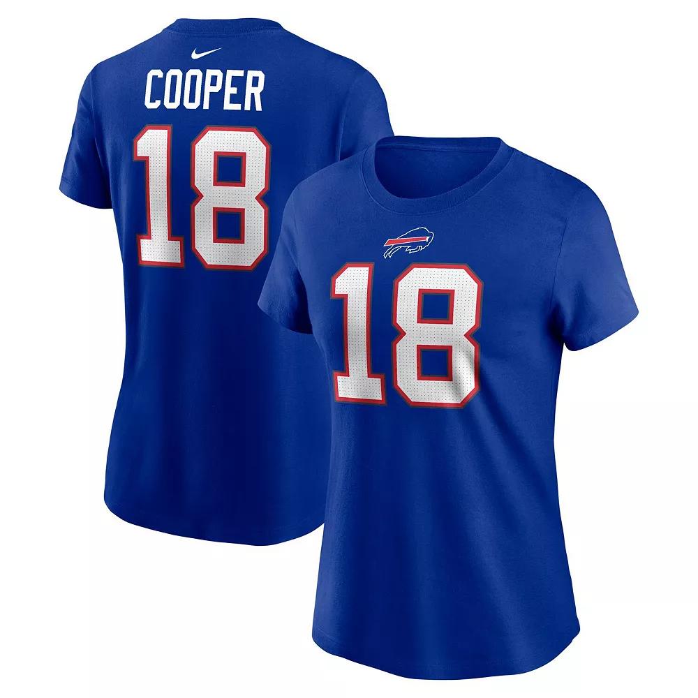 Women's Nike Amari Cooper Royal Buffalo Bills Player Name & Number T-Shirt,  Product Image