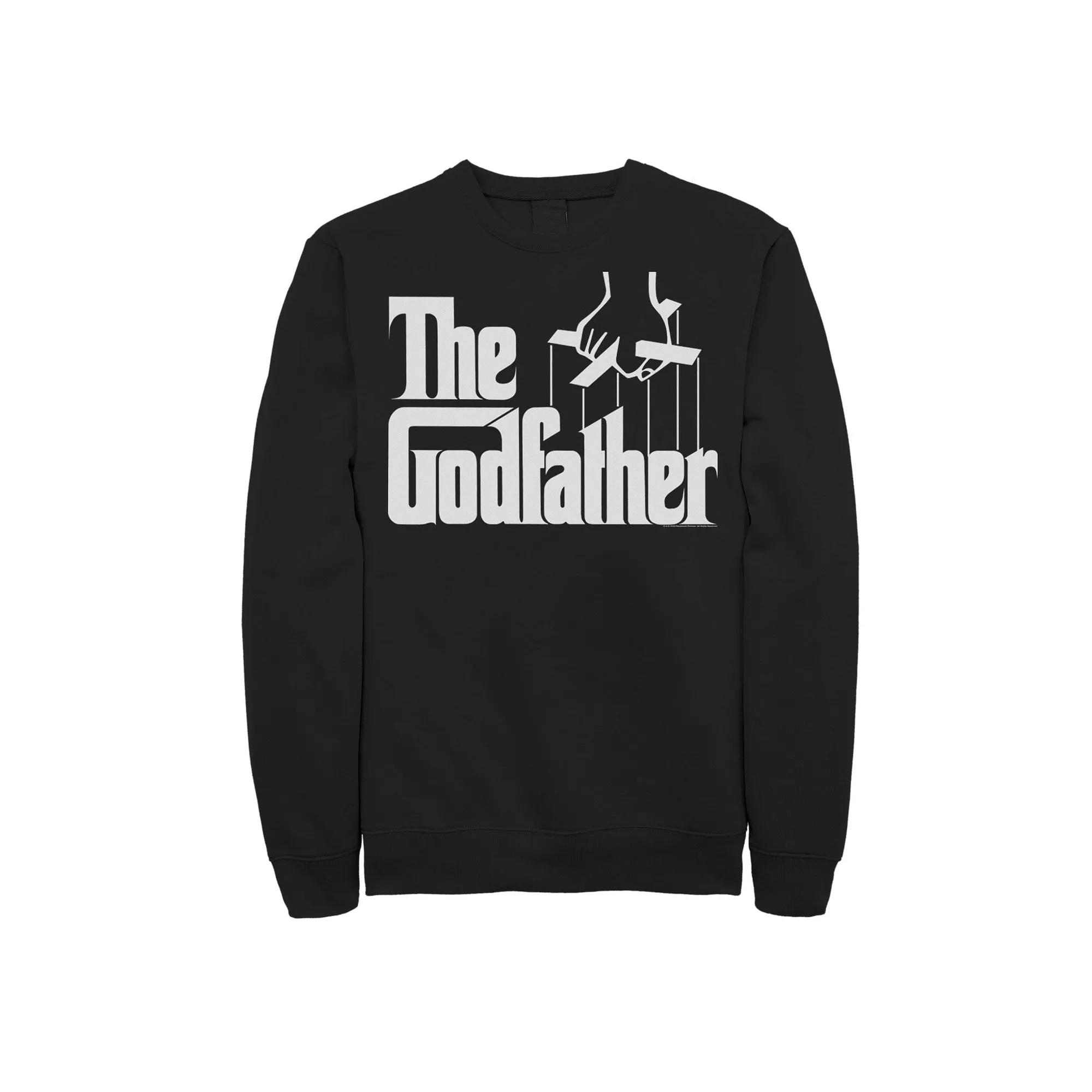 Men's The Godfather Original White Title Logo Sweatshirt,  Product Image