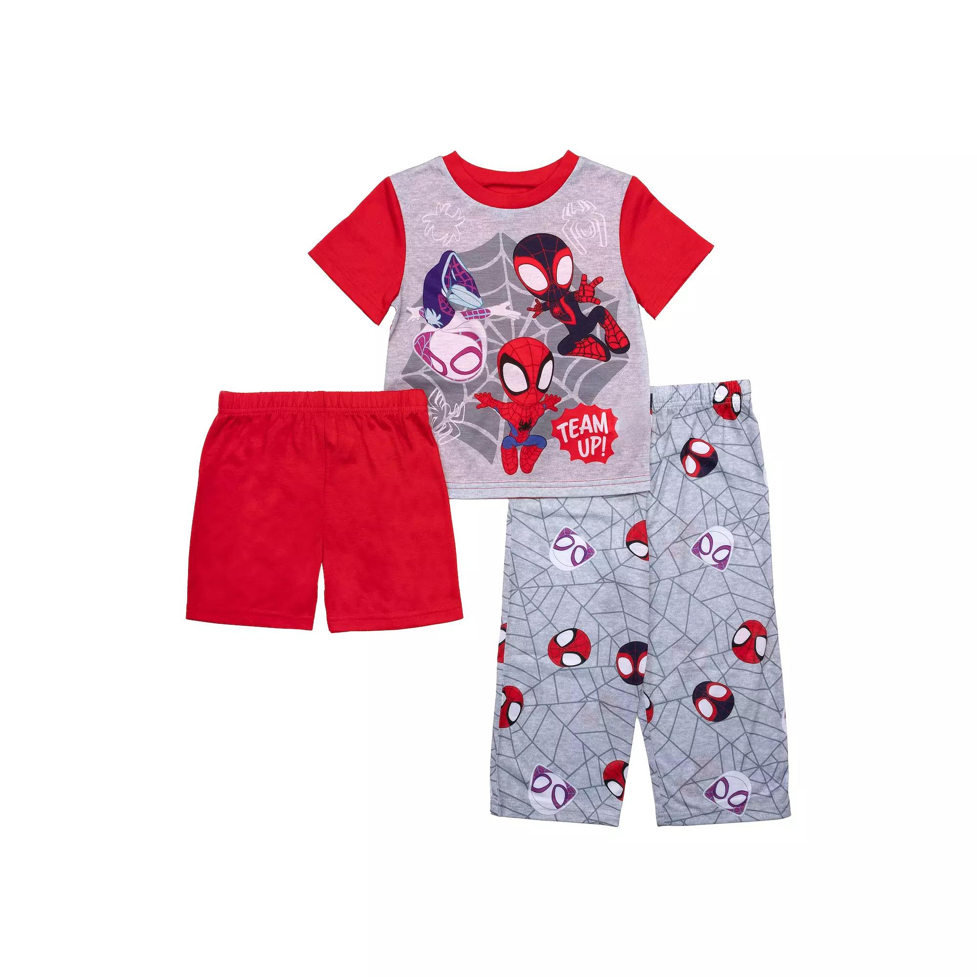 Toddler Boy Marvel Spider-Man & Friends 3-pc. Pajama Set, Toddler Boy's,  Product Image
