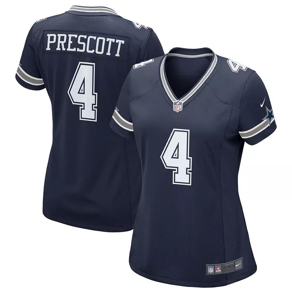 Nike Mens NFL Dallas Cowboys (Dak Prescott) Game Football Jersey | FN3687692-000 Product Image