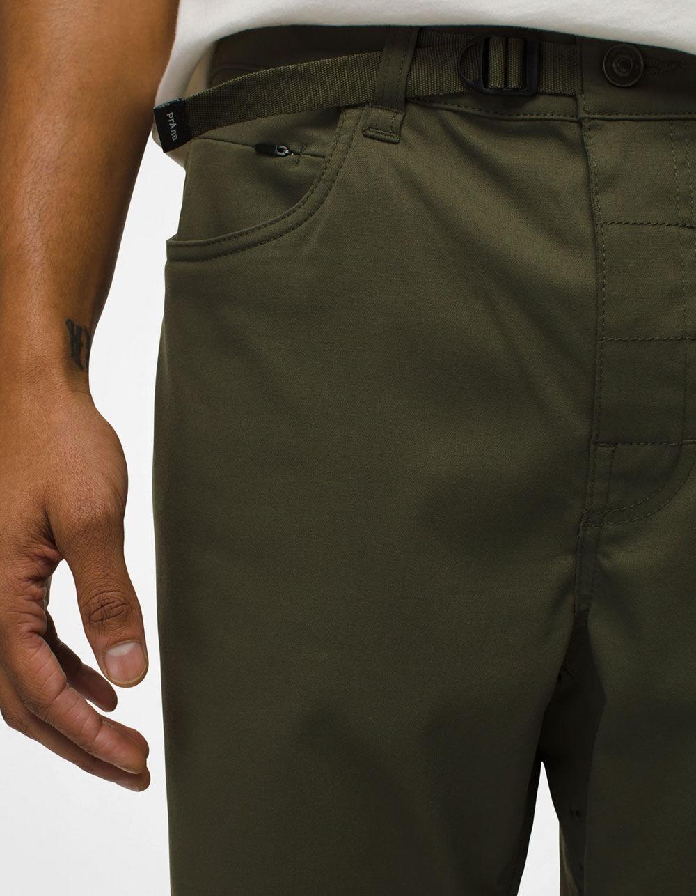 PRANA Stretch Zion™ Top-Out Mens Straight Pants - SPRUCE Product Image