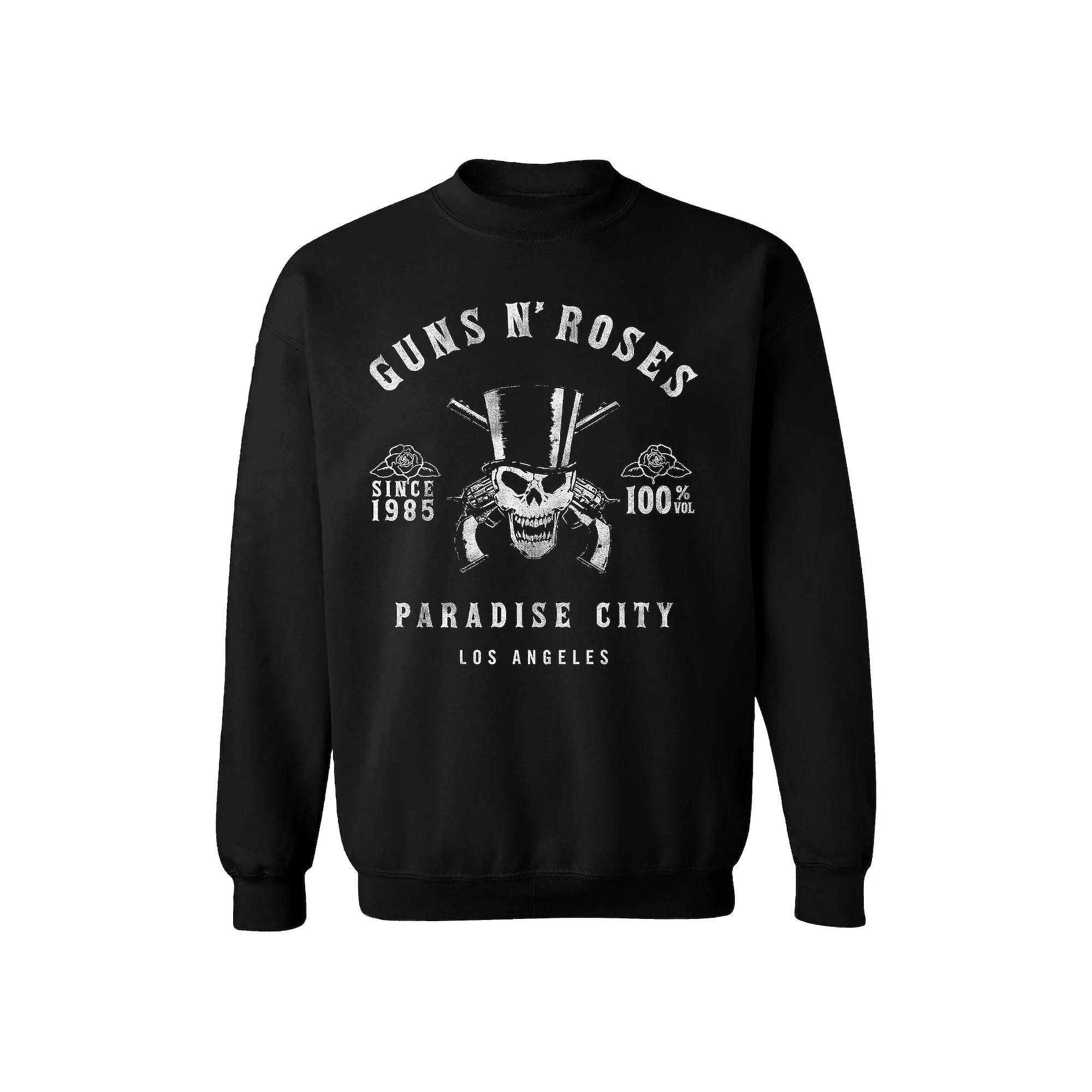 Men's Guns n' Roses Whiskey Label Sweatshirt, Adult Unisex,  Product Image