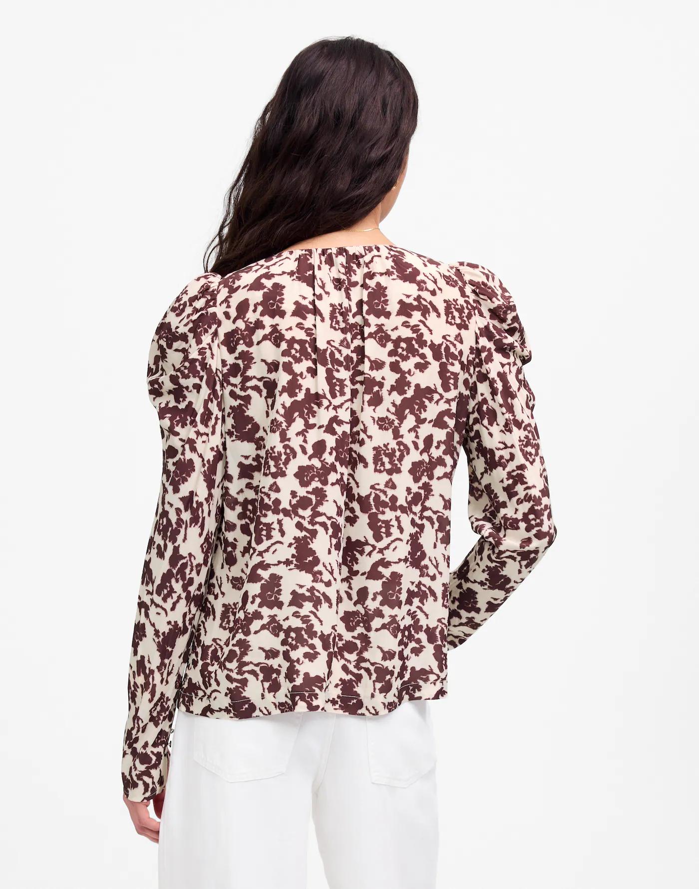 Draped Tie-Front Top Product Image