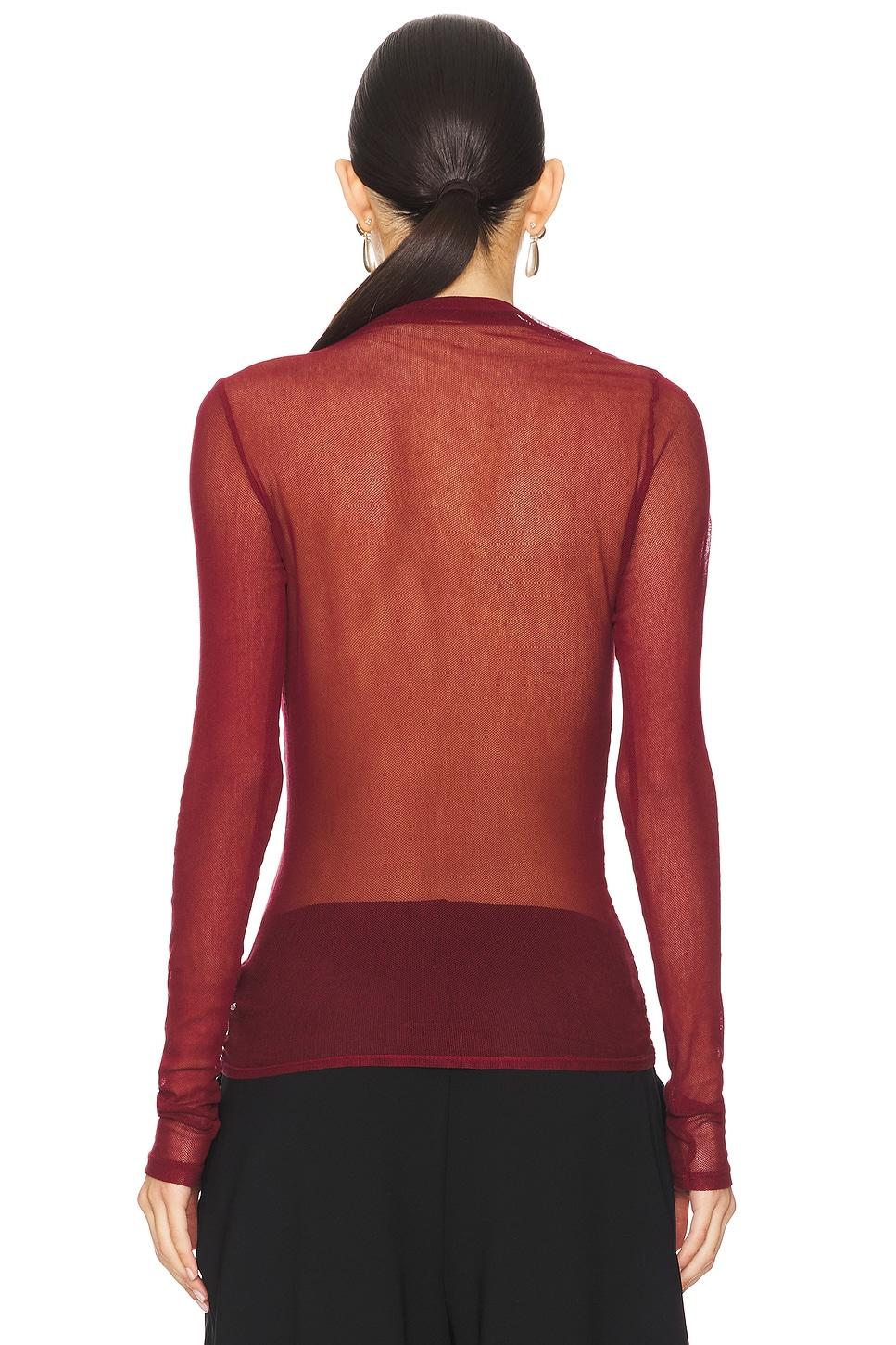 Long Sleeve Slash Top Enza Costa Product Image
