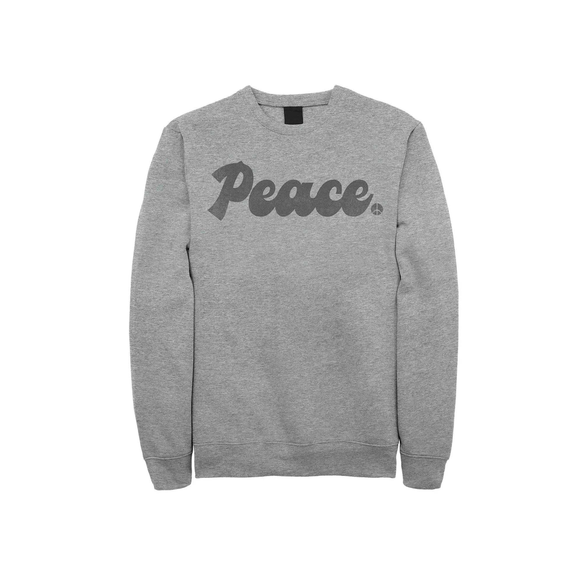 Men's Fifth Sun Peace Retro Sweatshirt,  Product Image