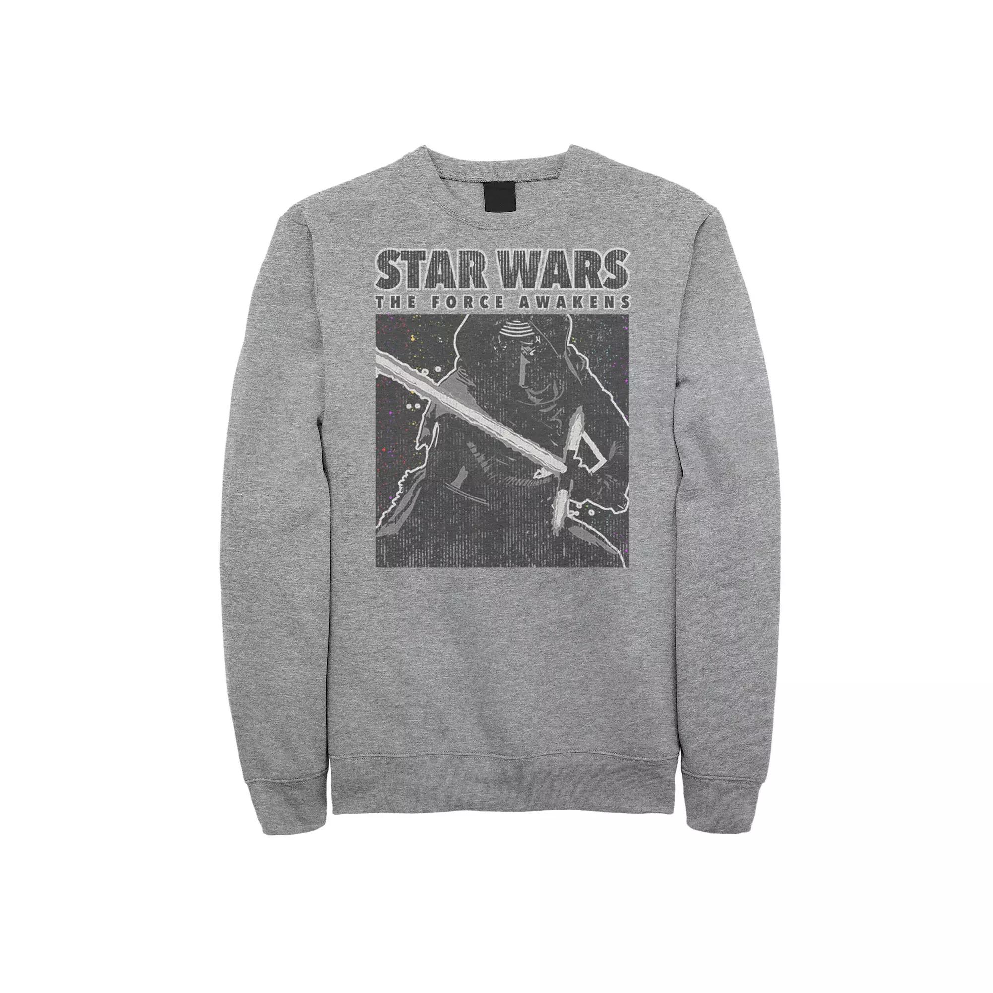 Men's Star Wars: The Force Awakens Kylo Ren Poster Sweatshirt,  Product Image