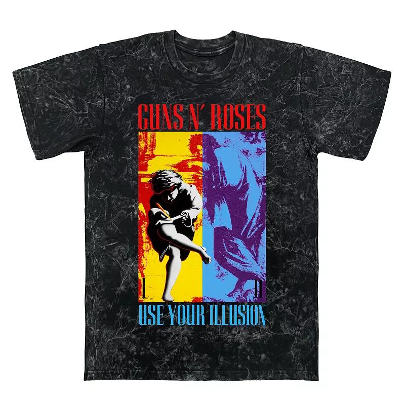 Men's Guns N' Roses Use Your Illusion '93 Mineral Wash Graphic Tee,  Product Image