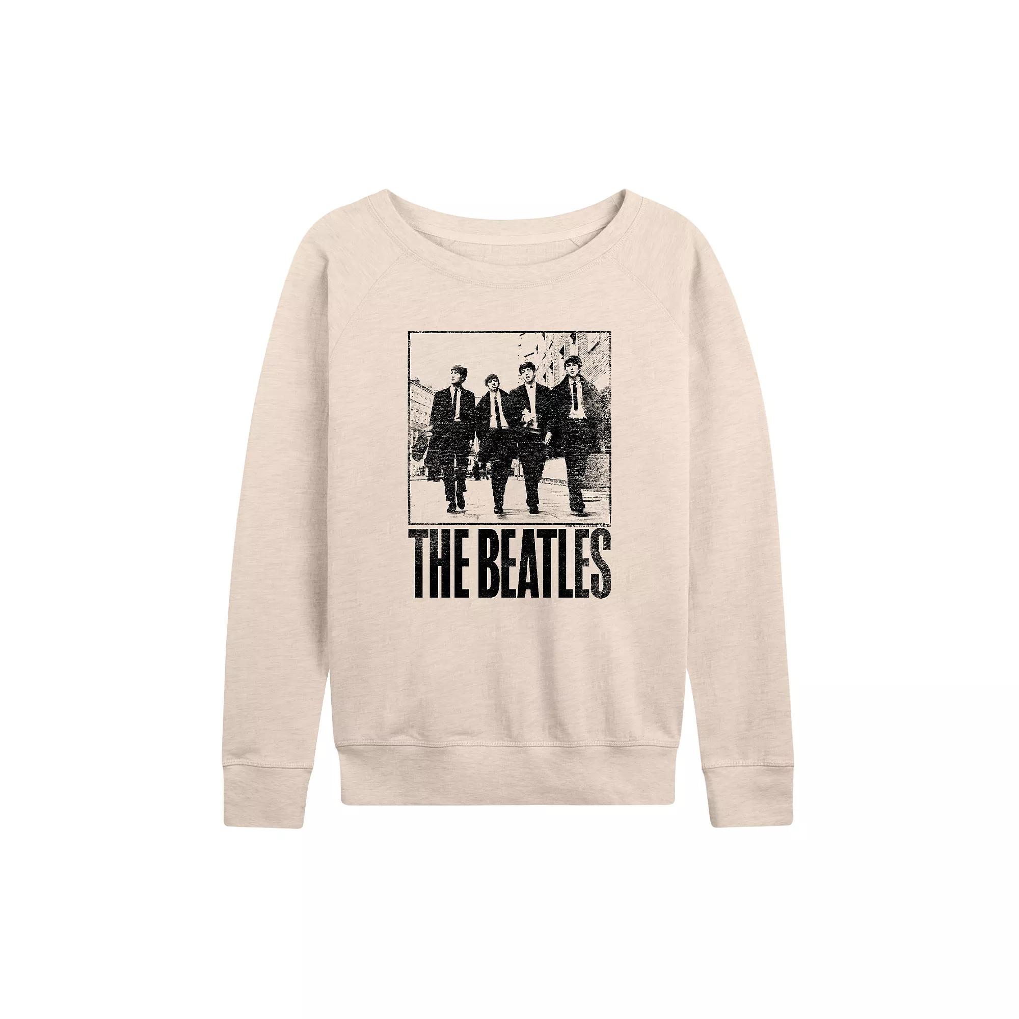 Women's The Beatles Vintage French Terry Long Sleeve Tee,  Product Image