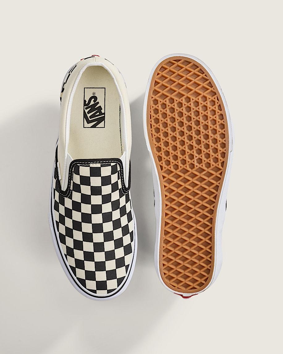 Vans | Classic Checkerboard Slip-On Black/White Shoe Product Image