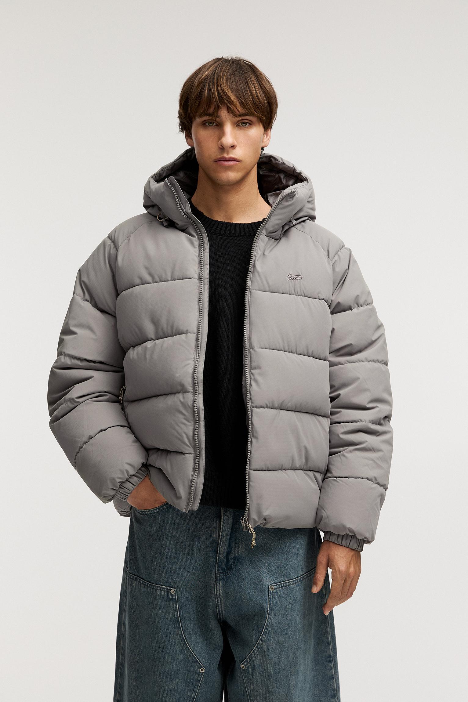 STWD puffer jacket with hood Product Image
