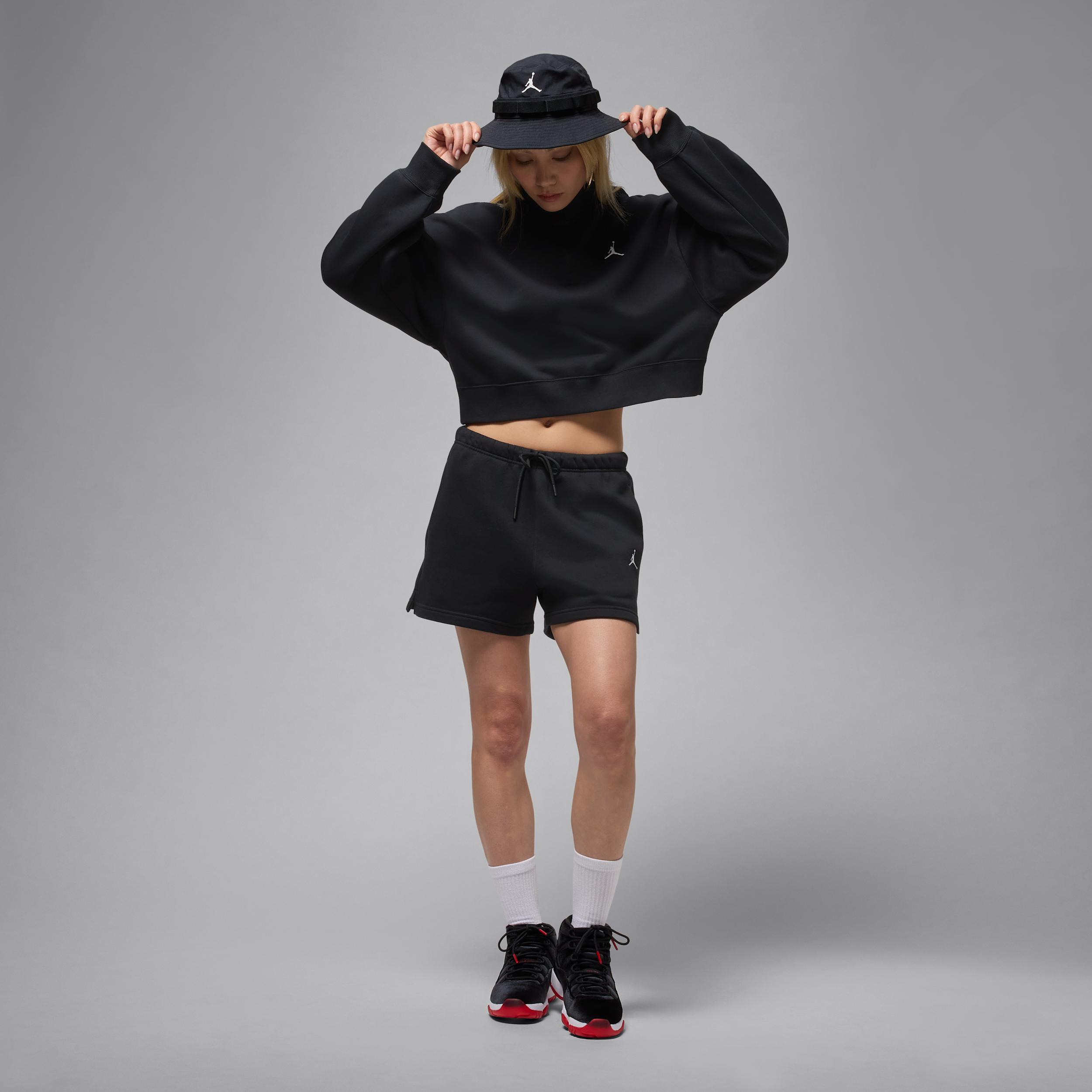 Womens Jordan Brooklyn Fleece 1/4-Zip Top | IH2391-010 Product Image