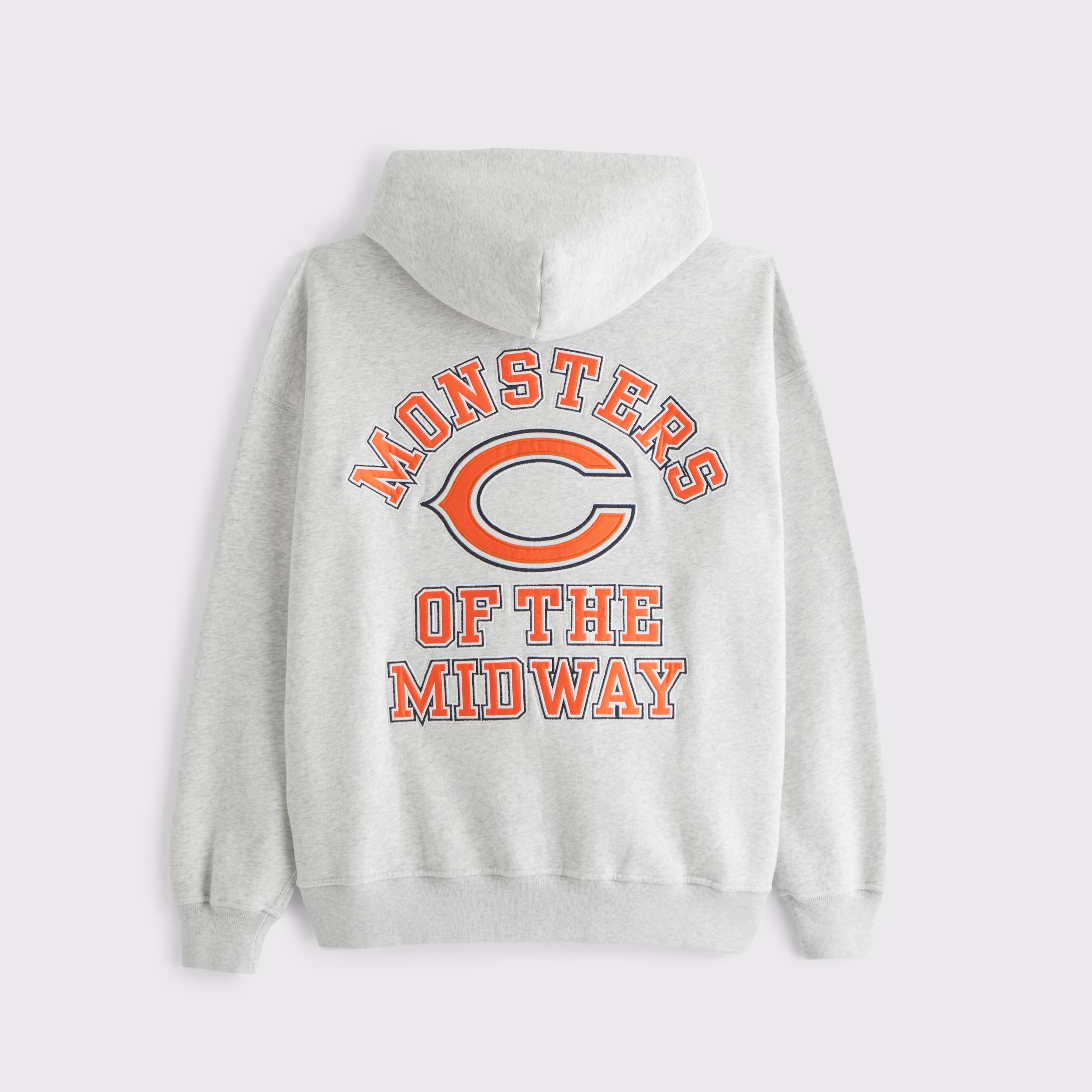 Chicago Bears Graphic Popover Hoodie Product Image