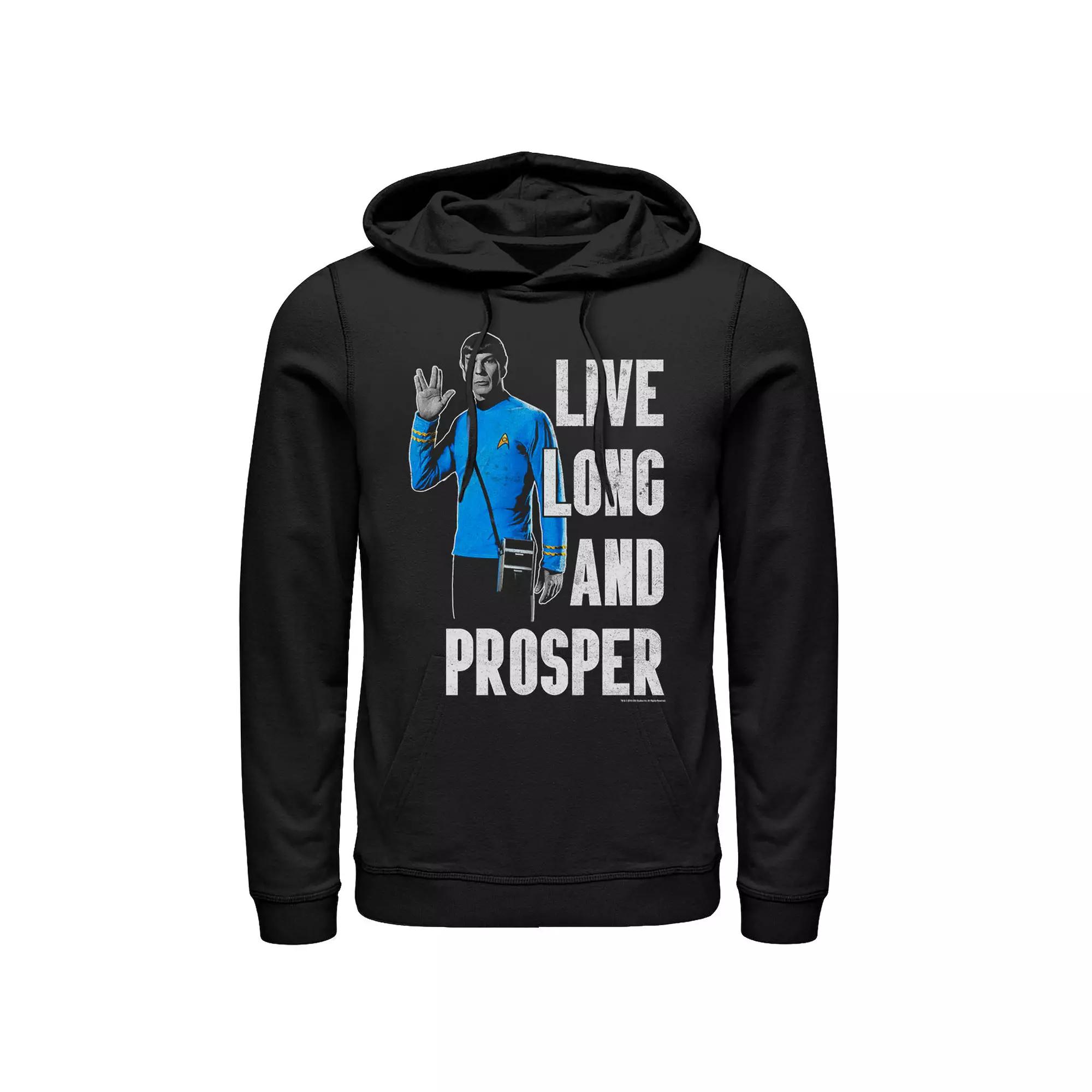 Men's Star Trek Original Series Spock Live Long Hoodie,  Product Image