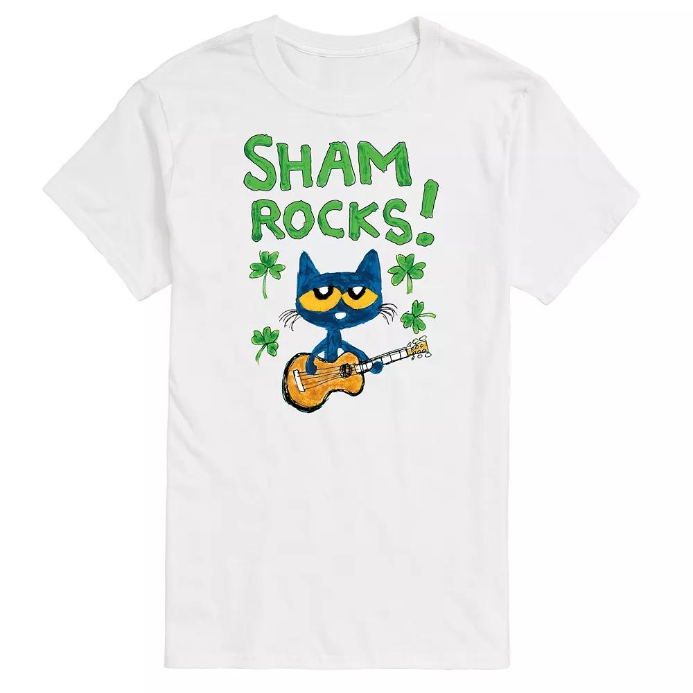 Men's Pete Cat Sham Rocks Tee,  Product Image