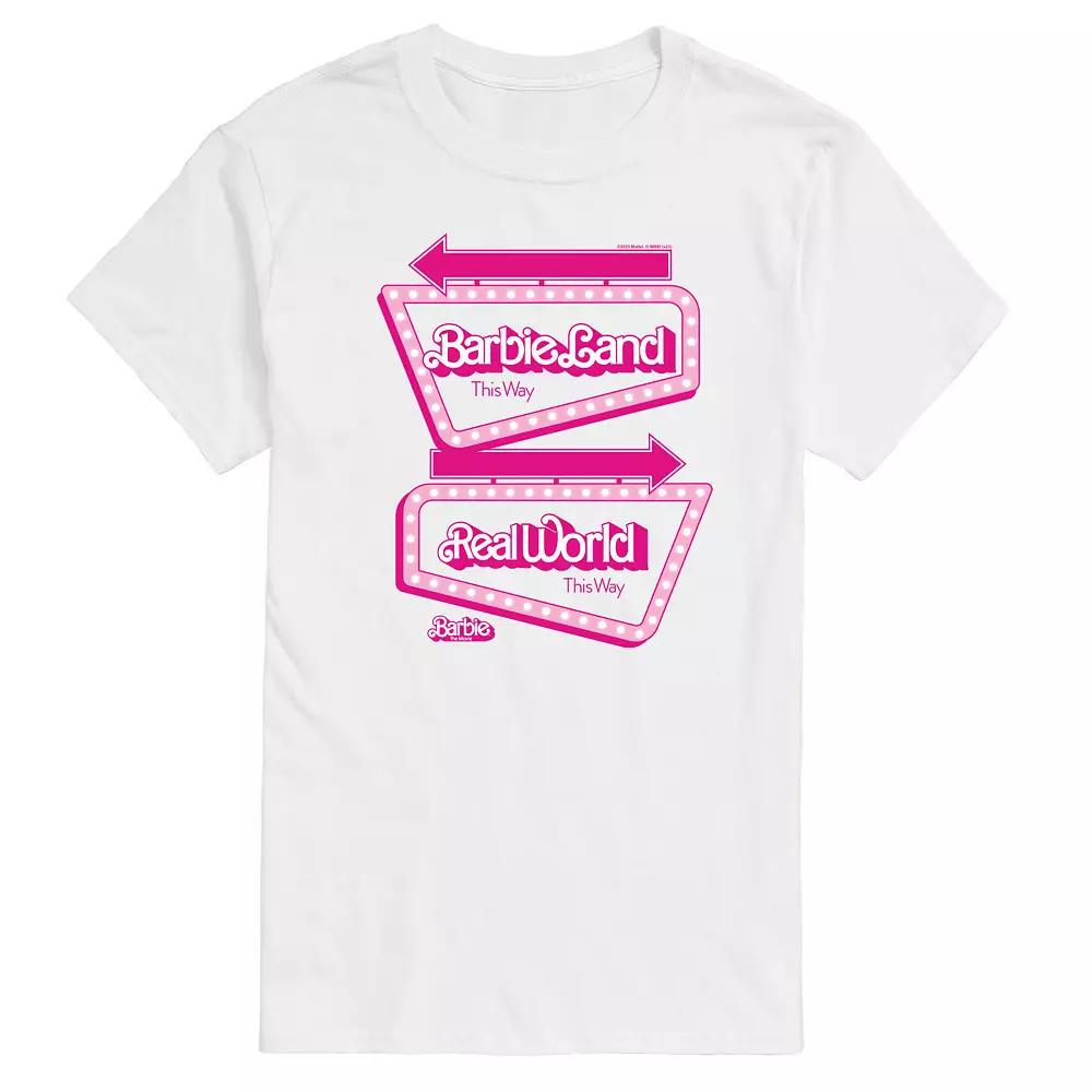Big & Tall Barbie™ The Movie Barbieland Graphic Tee, Men's,  Product Image