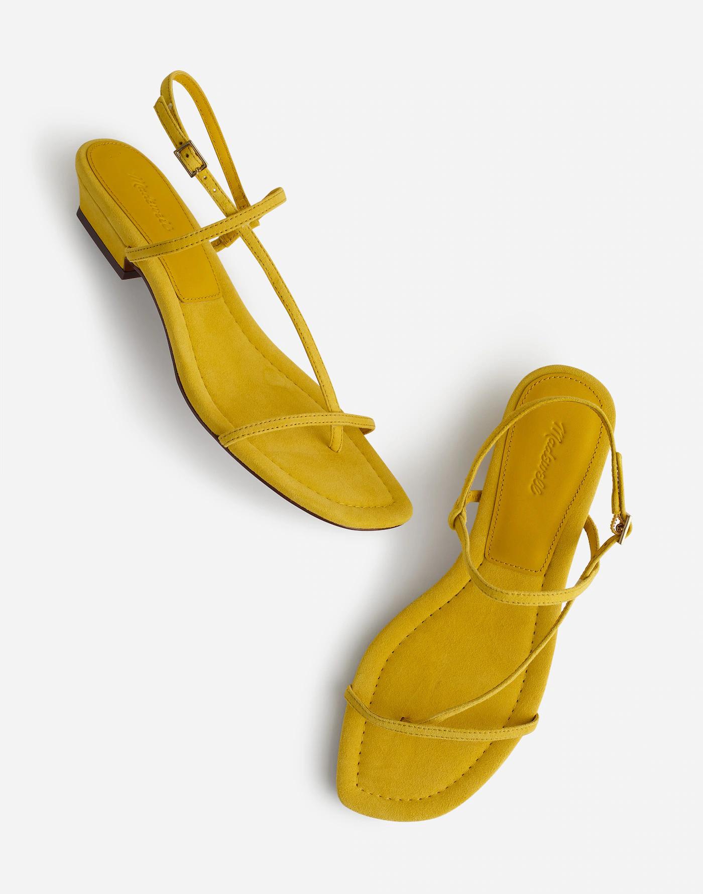 The Maycie Asymmetric T-Strap Sandal Product Image