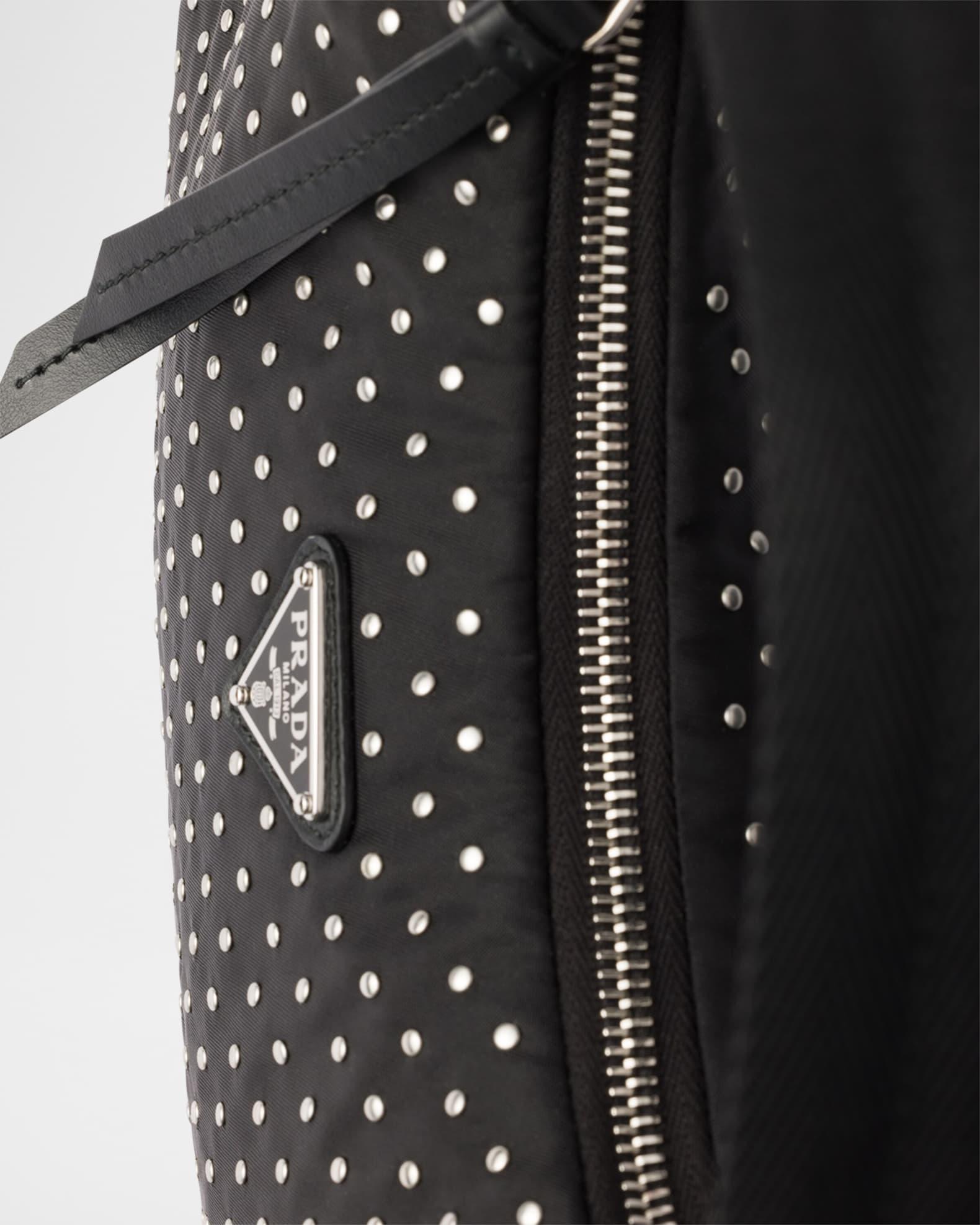 Re-Edition Re-Nylon Studded Mini Hobo Bag Product Image