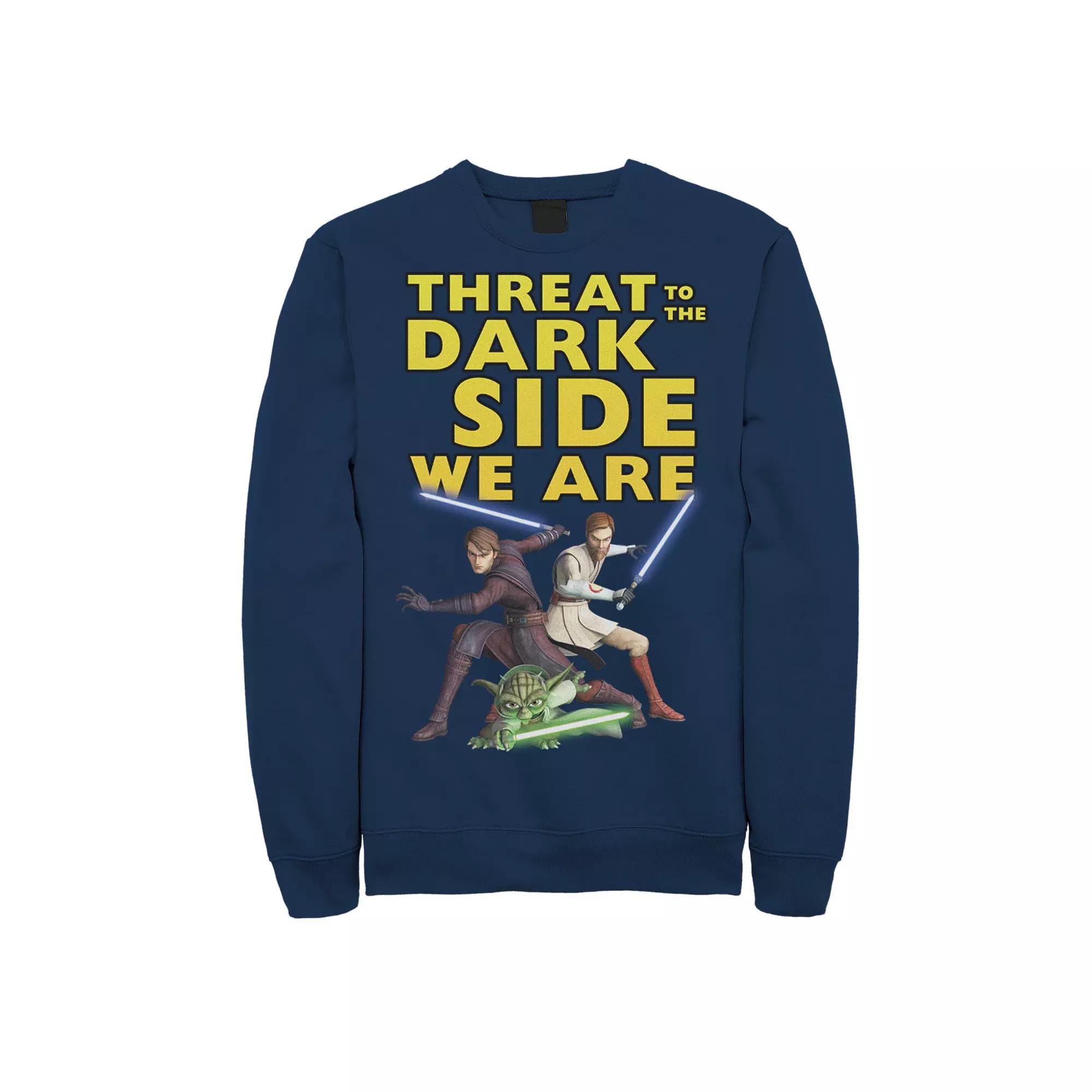 Men's Star Wars: Clone Wars Threat To The Dark Side We Are Sweatshirt,  Product Image