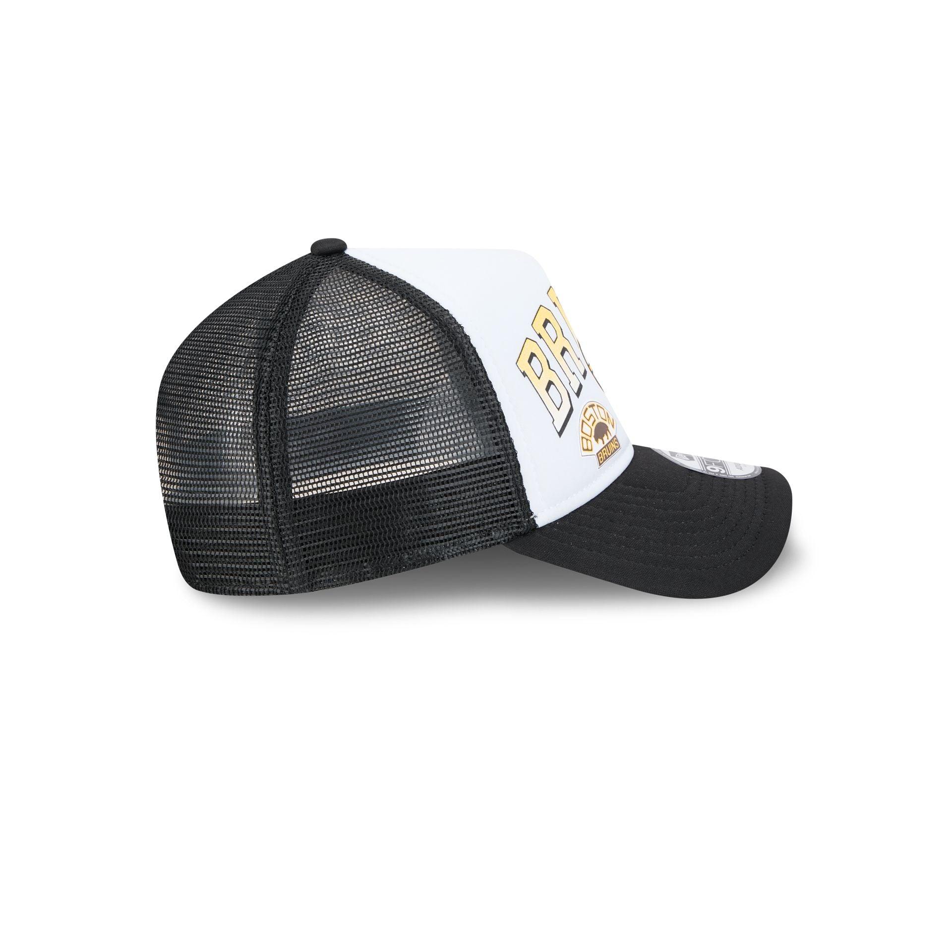 Boston Bruins Sport Classics 9FORTY A-Frame Trucker Hat Male Product Image