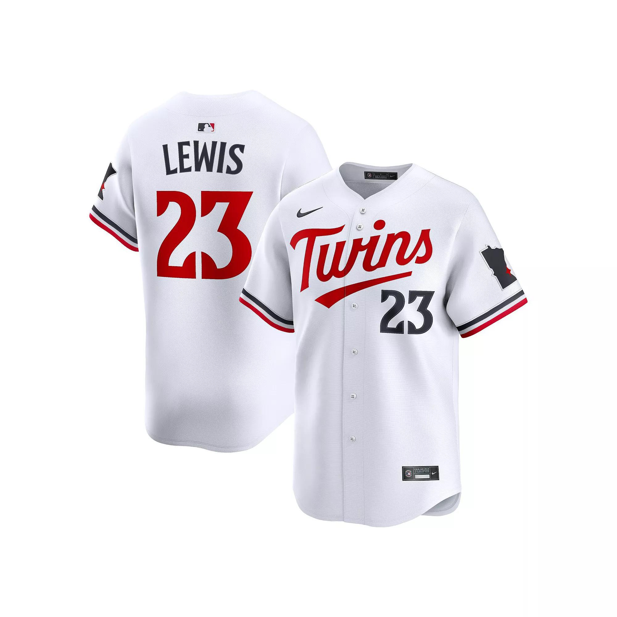 Men's Nike Royce Lewis White Minnesota Twins Home Limited Player Jersey,  Product Image