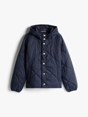 Lightweight Hooded Padded Quilted Jacket Product Image