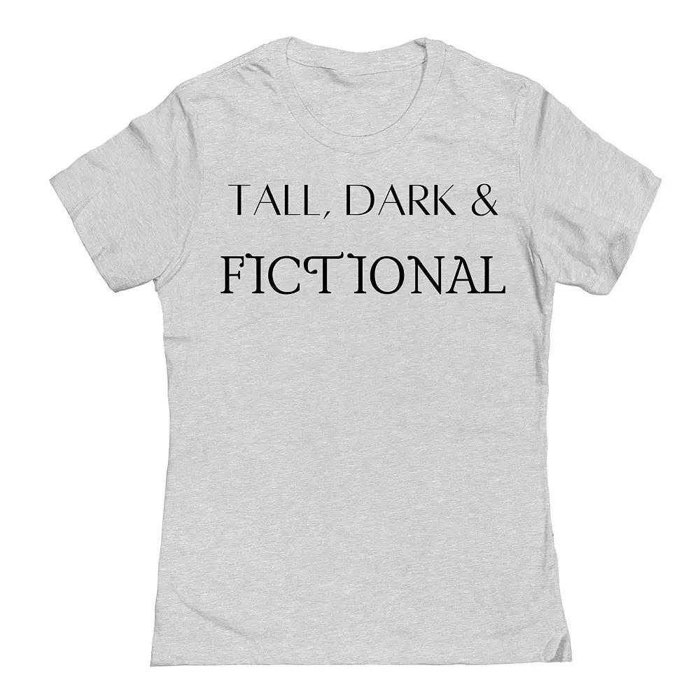 Junior's Tall Dark And Fictional Graphic Tee, Women's,  Product Image