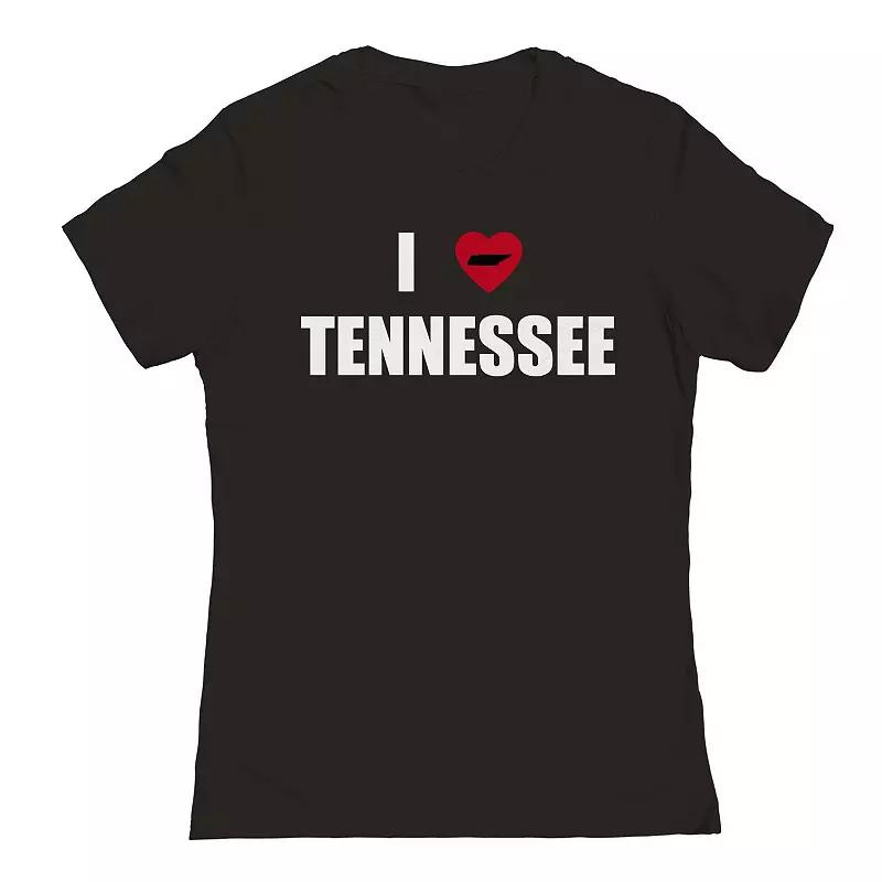 Junior's I Heart Tennessee Graphic Tee, Women's,  Product Image
