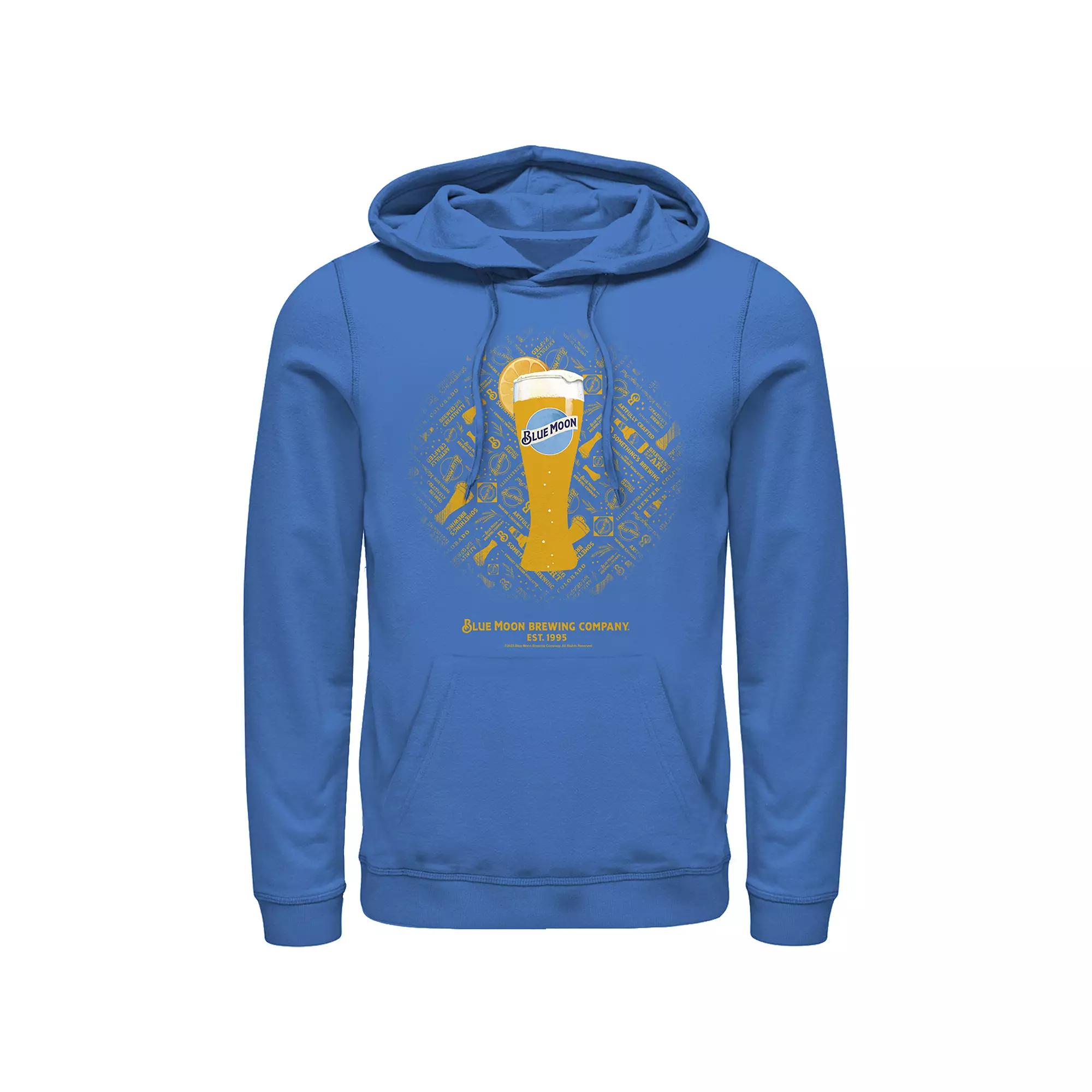 Men's Blue Moon Tall Glass Graphic Hoodie,  Product Image