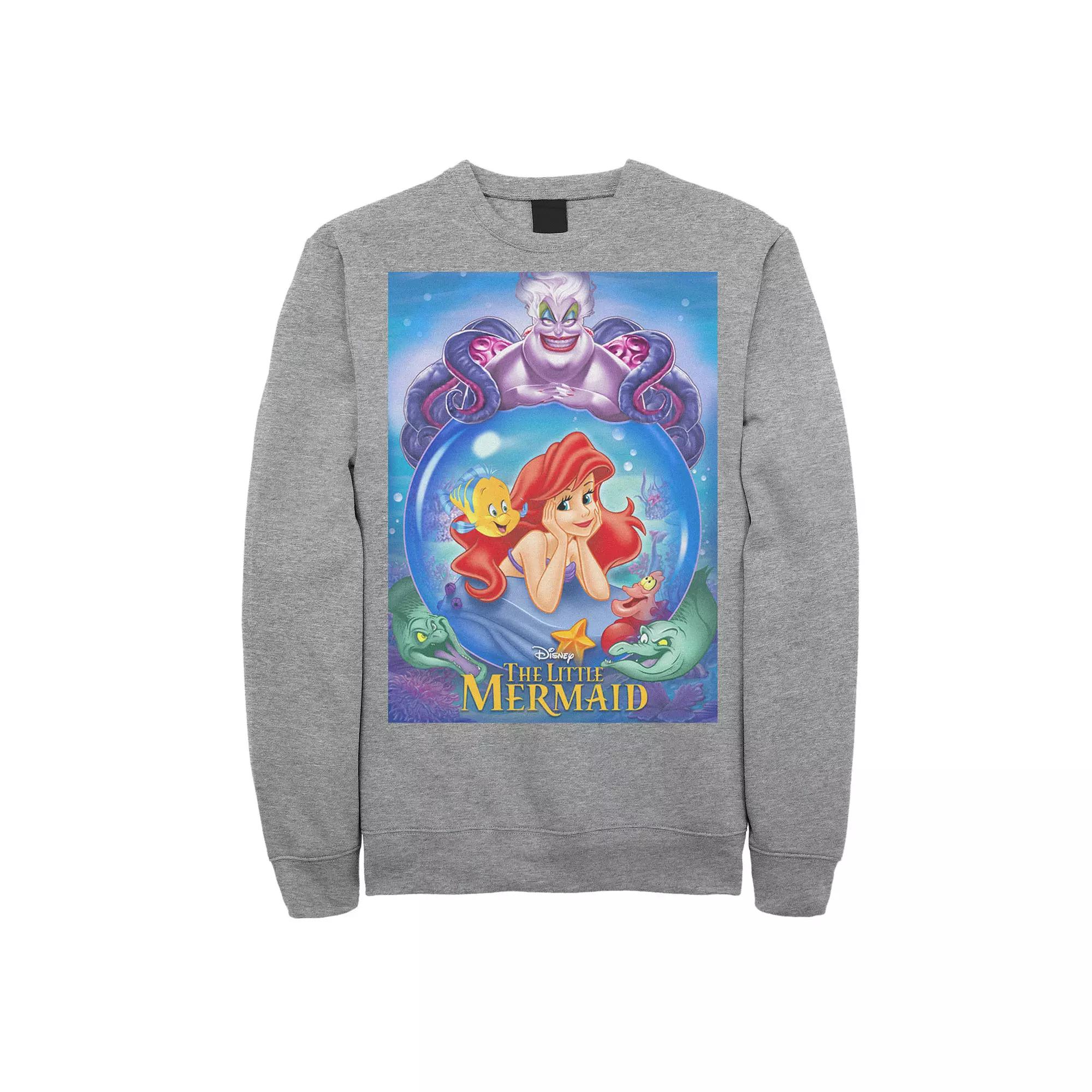Disney's The Little Mermaid Ariel And Ursula Men's Poster Sweatshirt,  Product Image