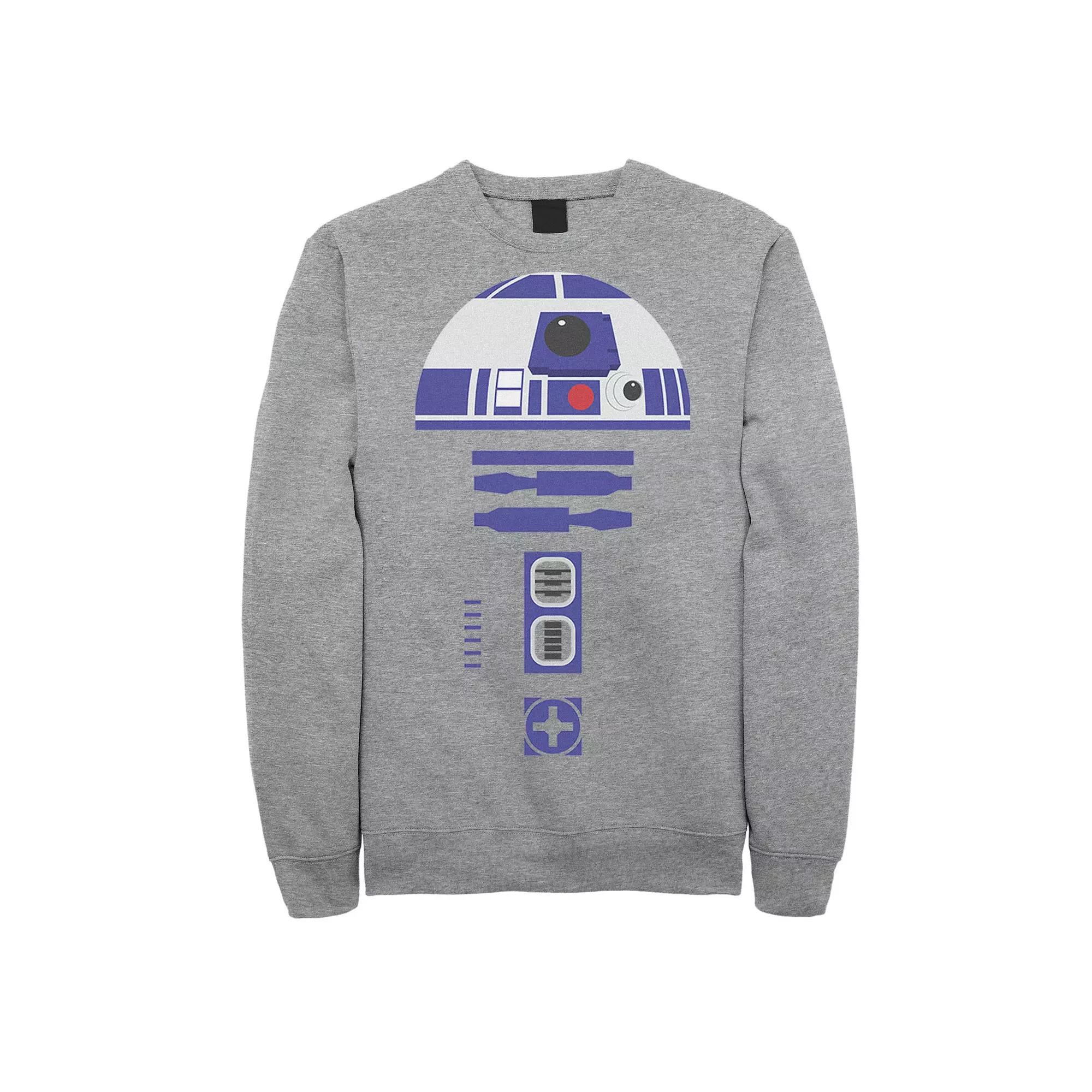 Men's Star Wars Halloween Simple R2-D2 Costume Sweatshirt,  Product Image