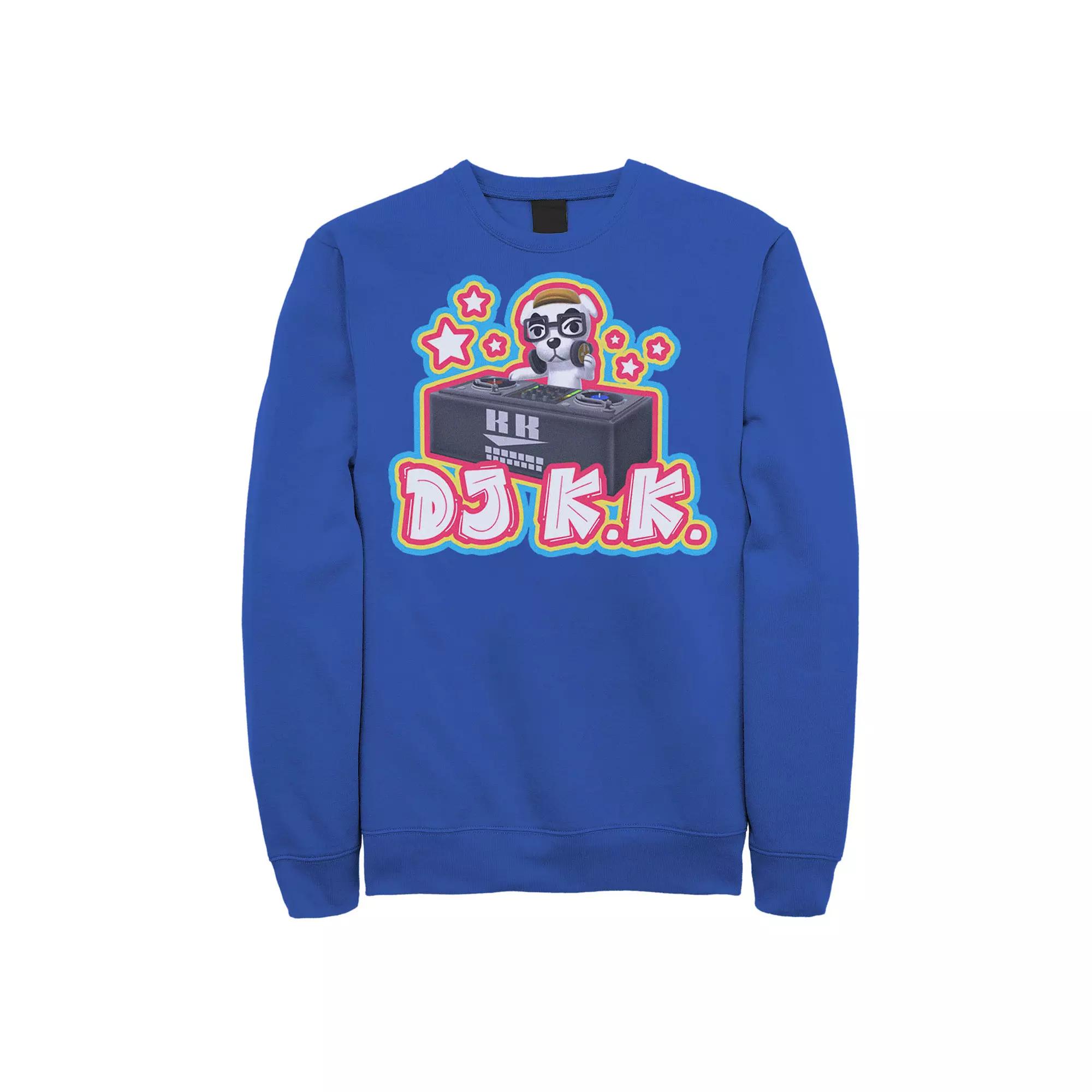Men's Animal Crossing DJ K.K. Portrait Sweatshirt,  Product Image