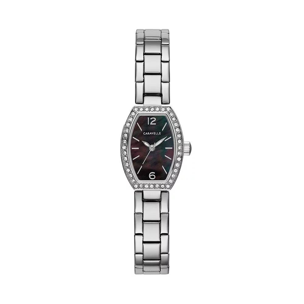Caravelle by Bulova Womens Crystal Stainless Steel Watch - 43L204 Silver Tone Product Image