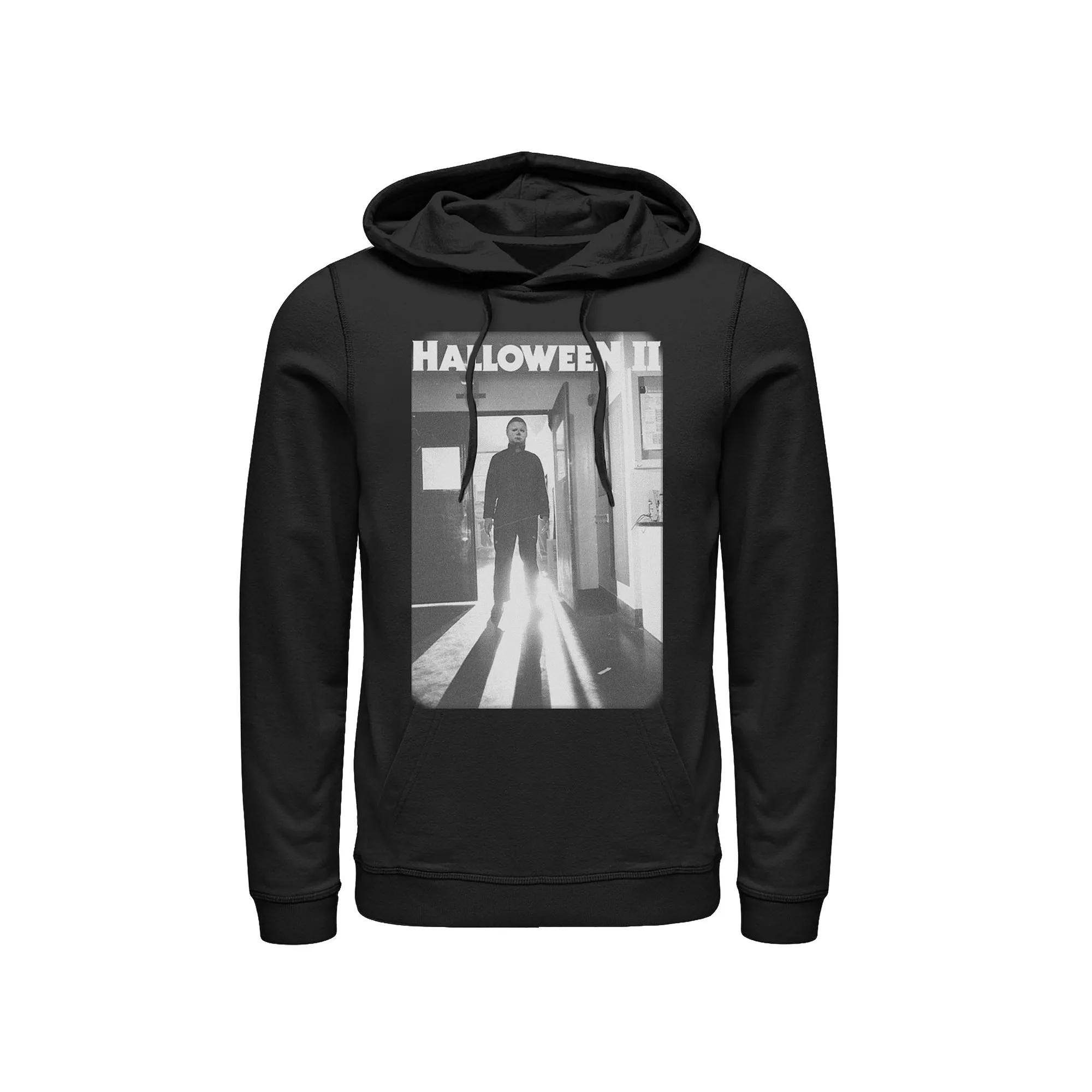 Men's Halloween 2 Michael Myers Faded Poster Sweatshirt,  Product Image